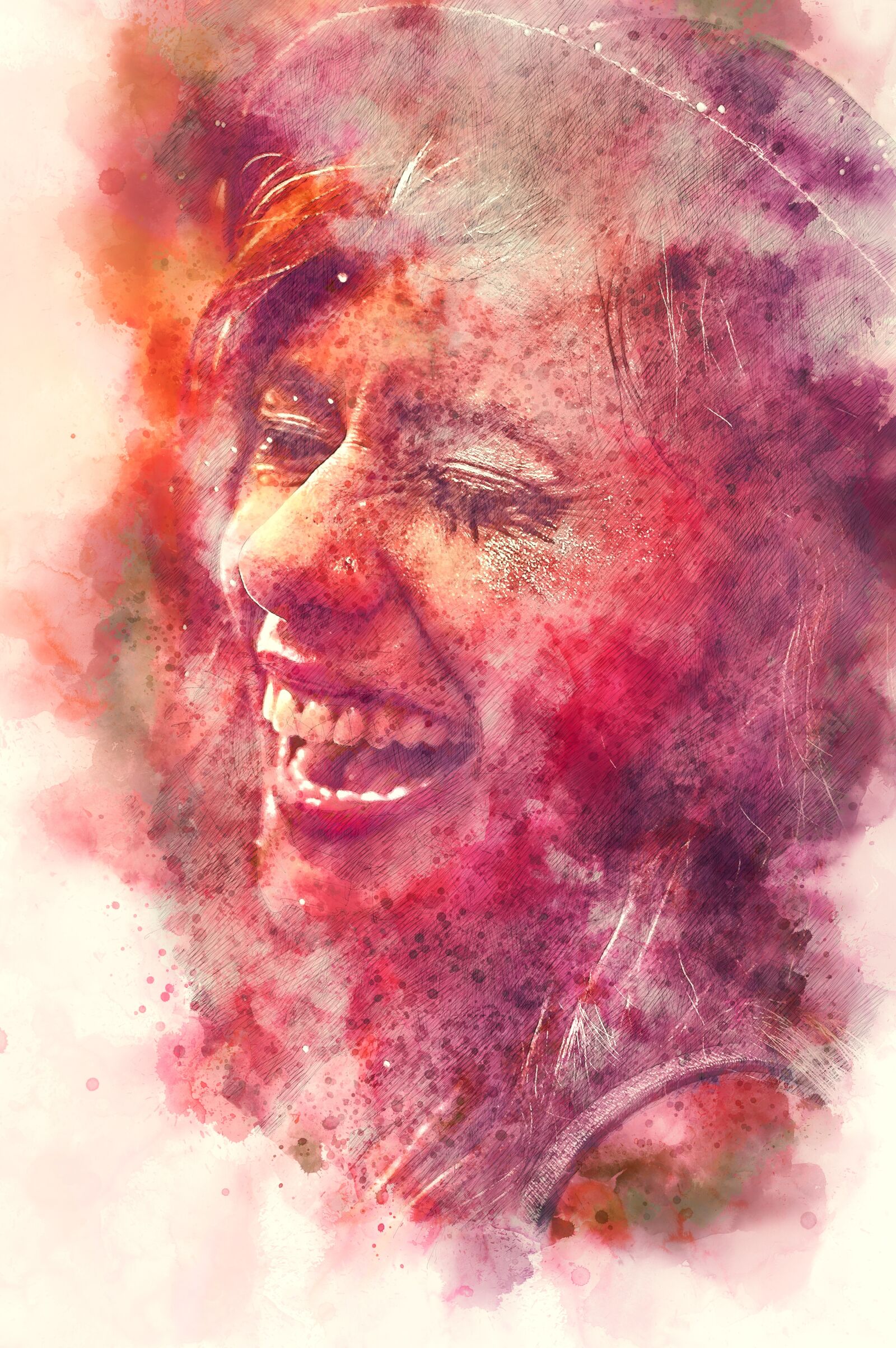 Nikon D3200 sample photo. Watercolour, painting, art photography