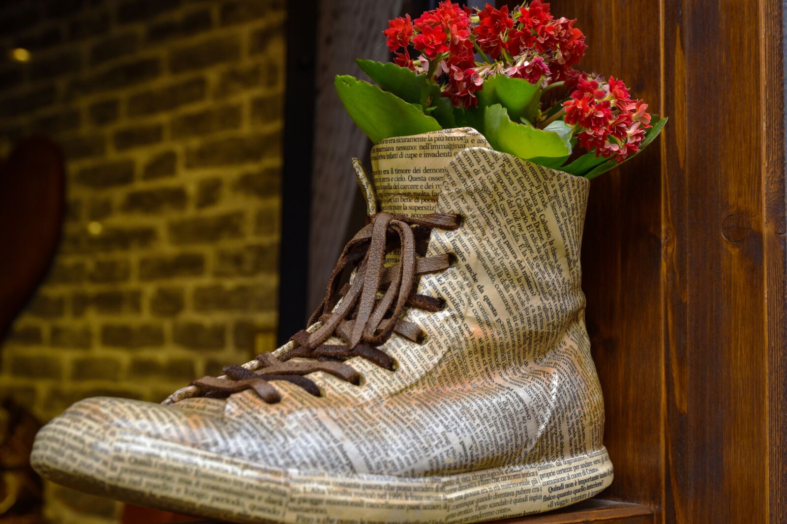 Nikon D750 sample photo. Shoe, fashion, newspaper photography
