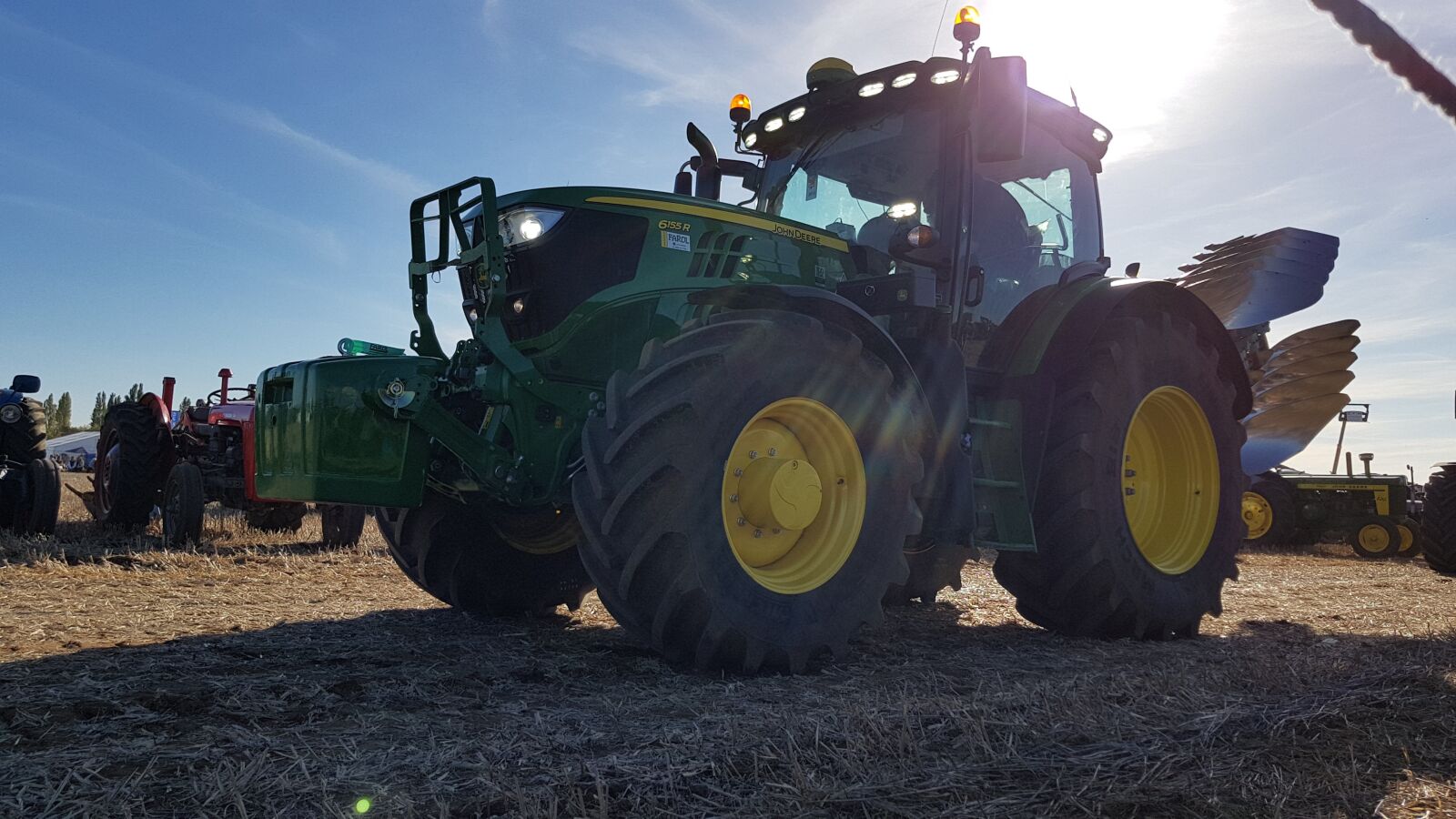 Samsung Galaxy S8 sample photo. Tractor, plough, plow photography