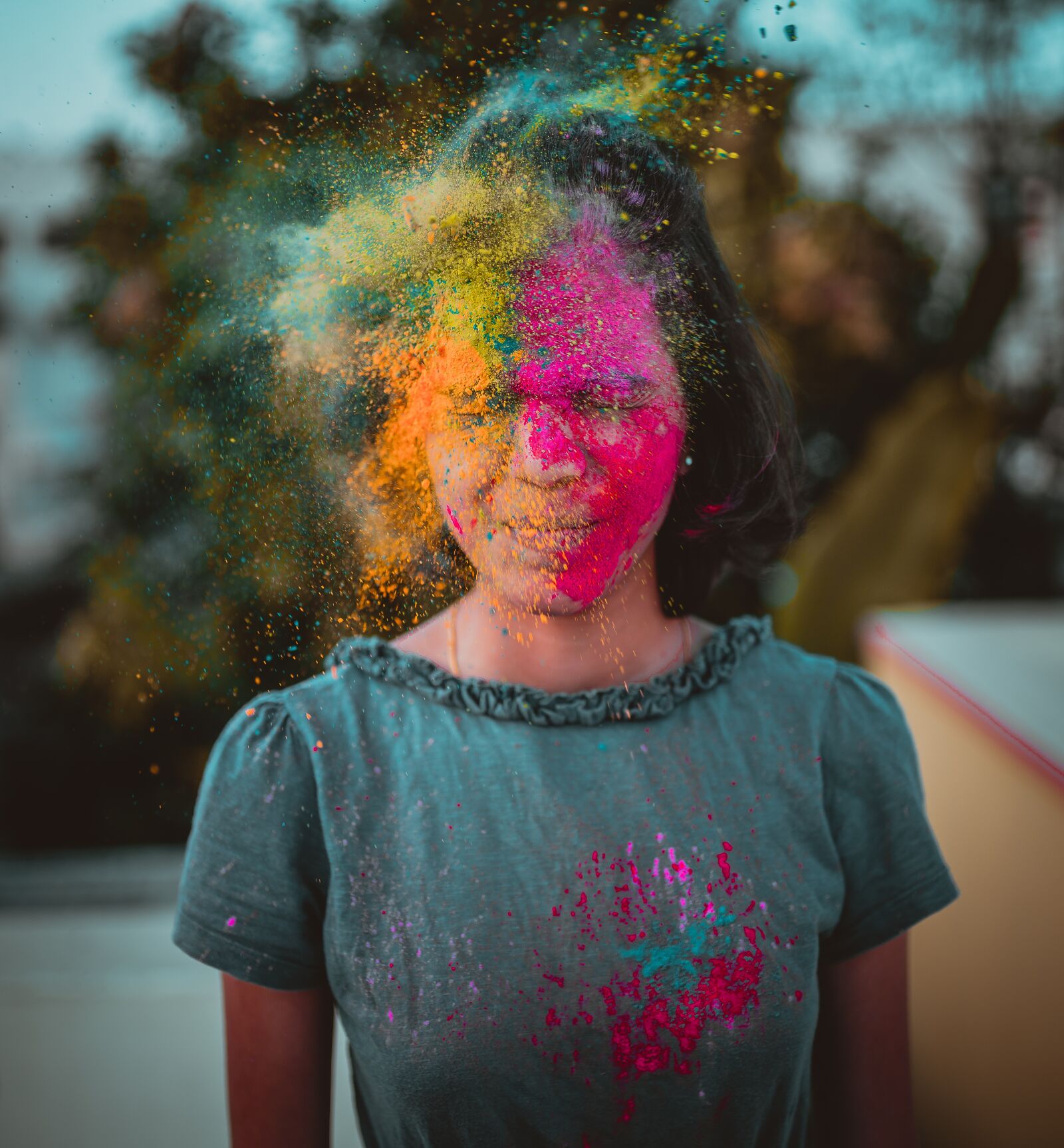 Sony a7R III sample photo. Colors, splash, colorful photography