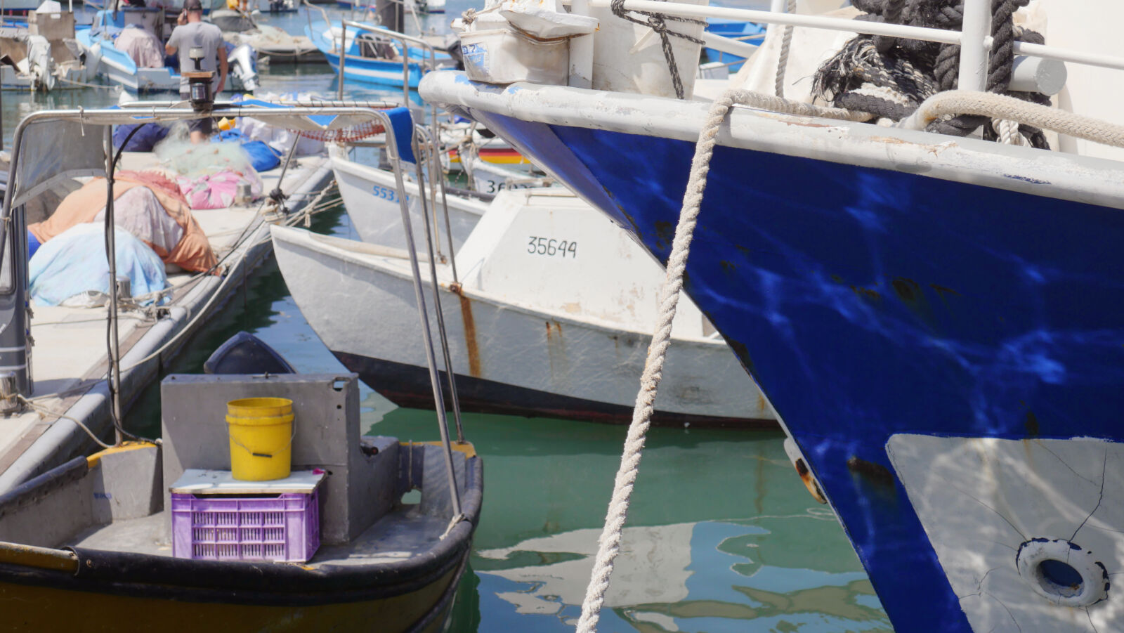 Panasonic Lumix DMC-GX8 sample photo. Boats, jaffa, port, tel photography