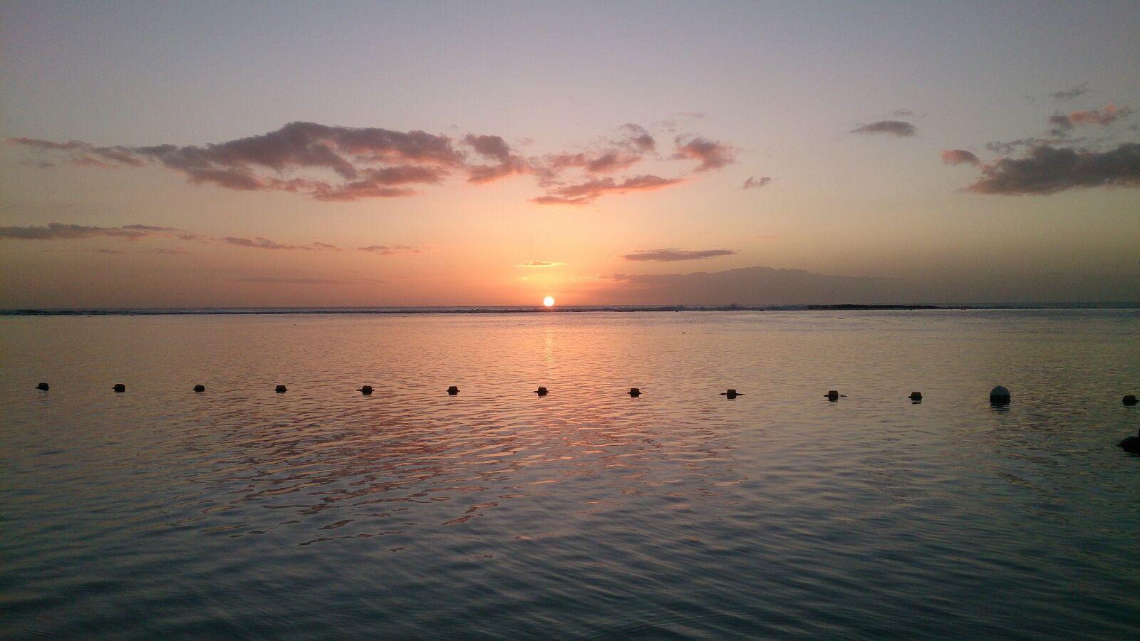 Sony Xperia Z sample photo. Sunset, sea, water photography