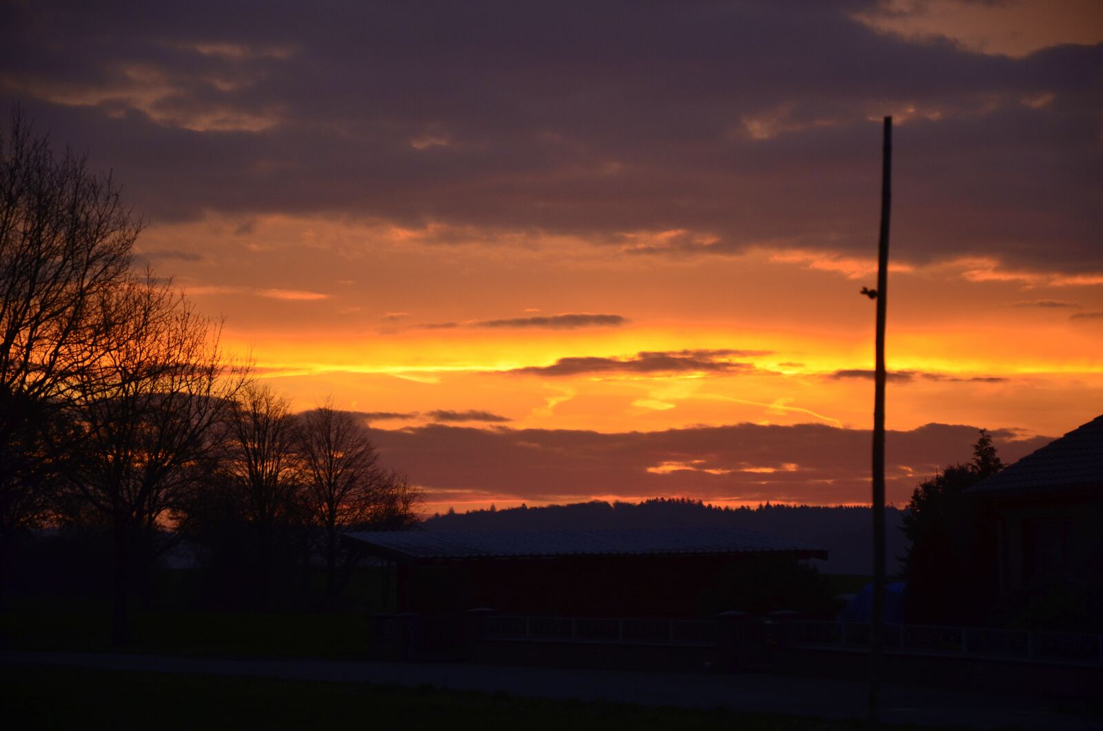 Nikon D5100 sample photo. Sunset, evening, sky photography