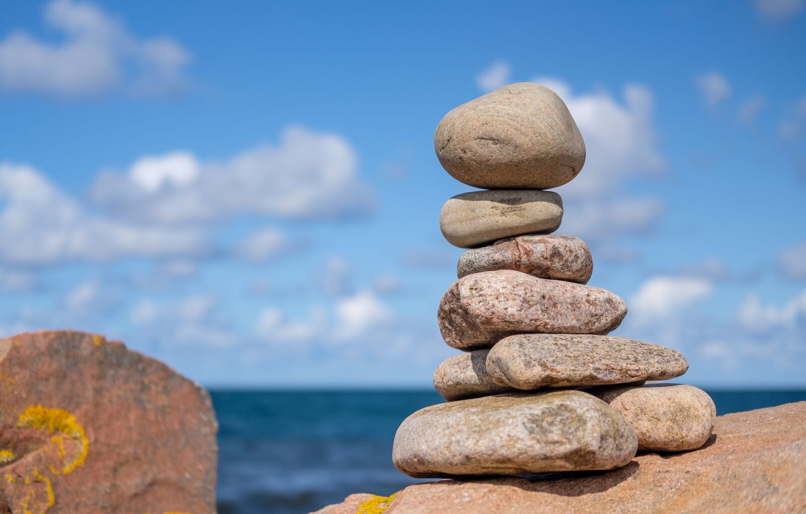 Fujifilm XF 35mm F2 R WR sample photo. Cairn, stones, rest photography