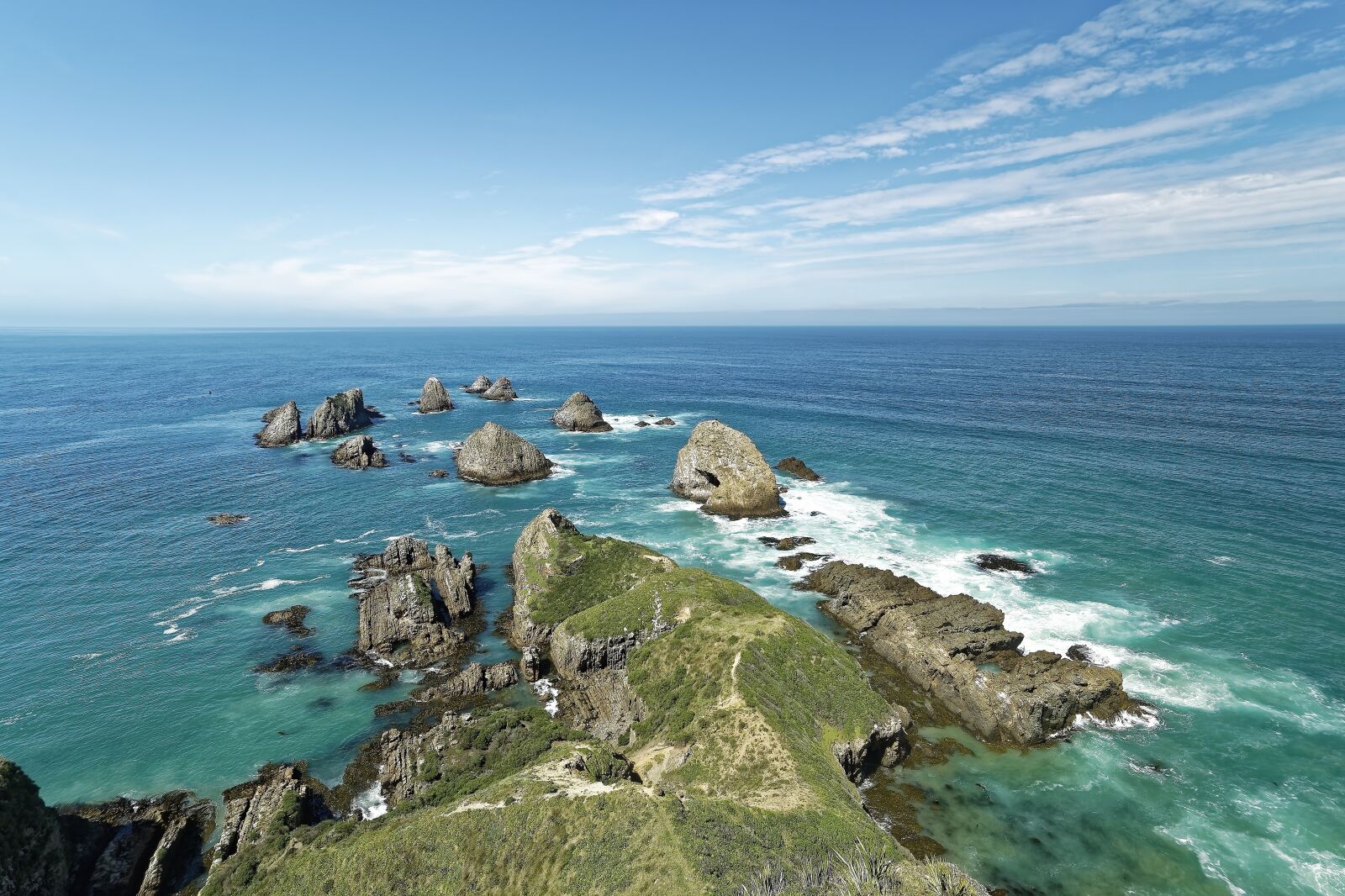 Nikon D500 sample photo. New zealand, nugget point photography