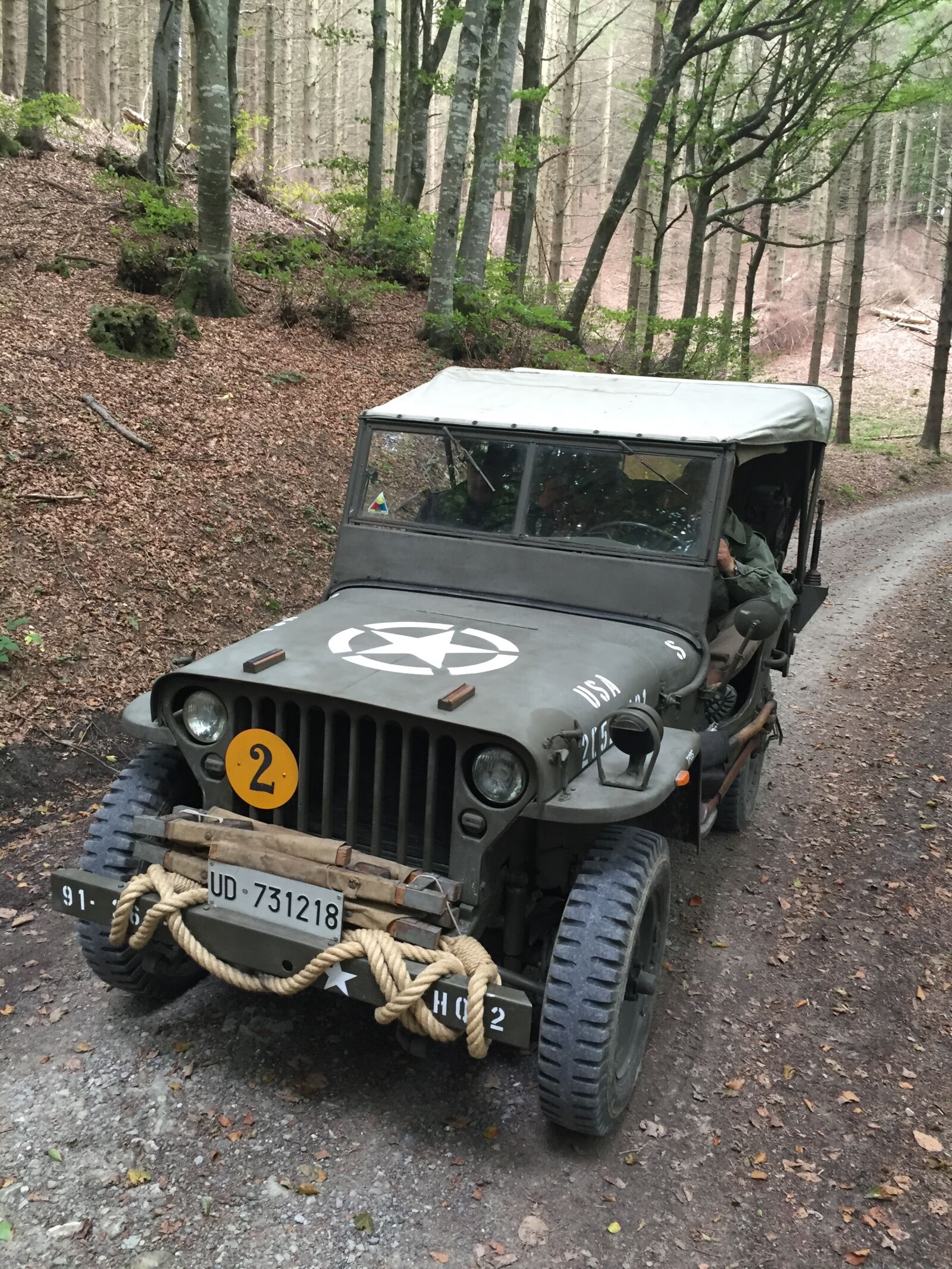 Apple iPhone 6 sample photo. Reenactment, military vehicles, second photography