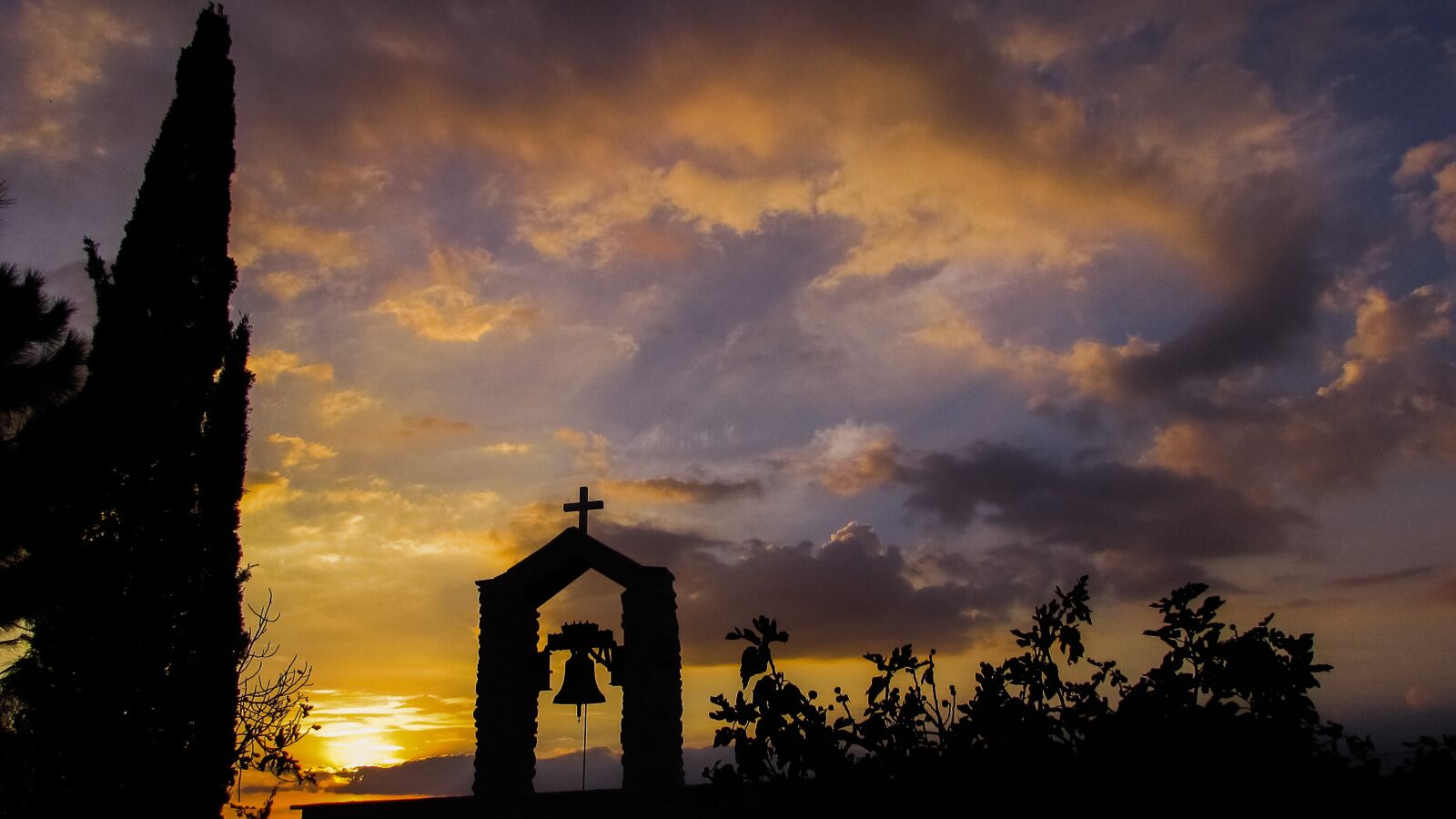 Canon PowerShot SX400 IS sample photo. Sunset, clouds, sun photography