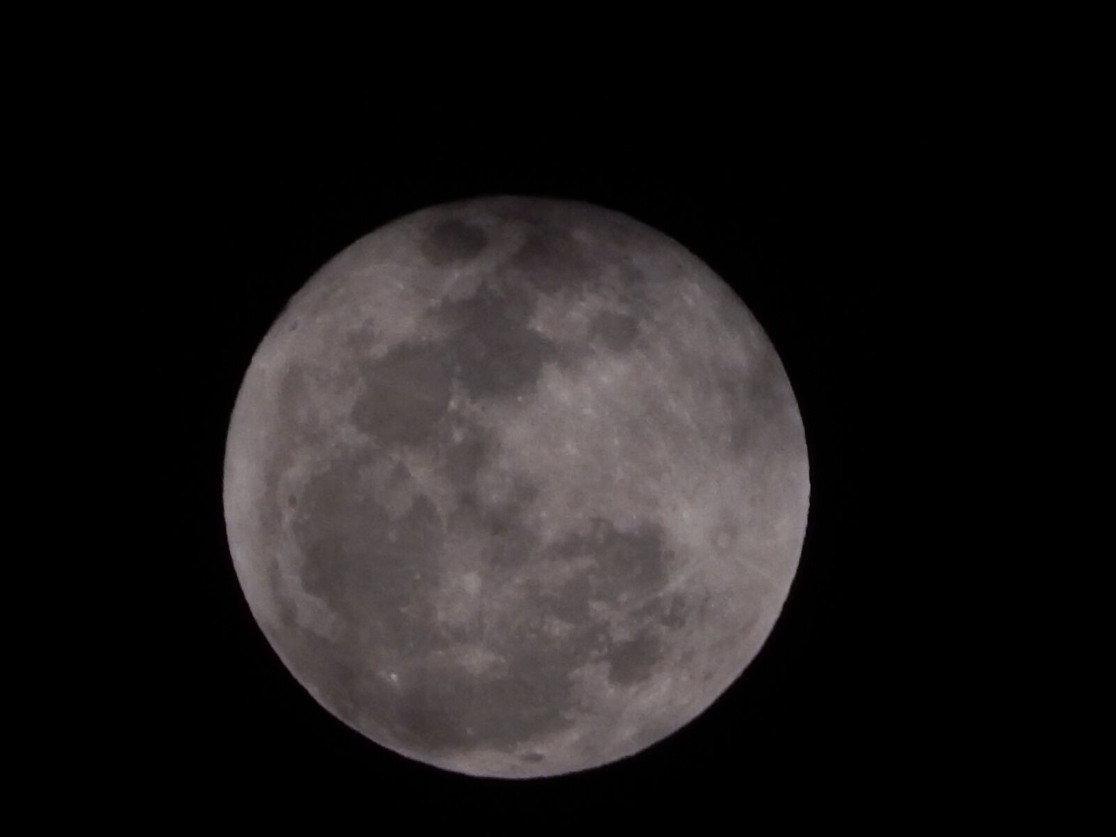 Nikon Coolpix L820 sample photo. Full, moon, night photography