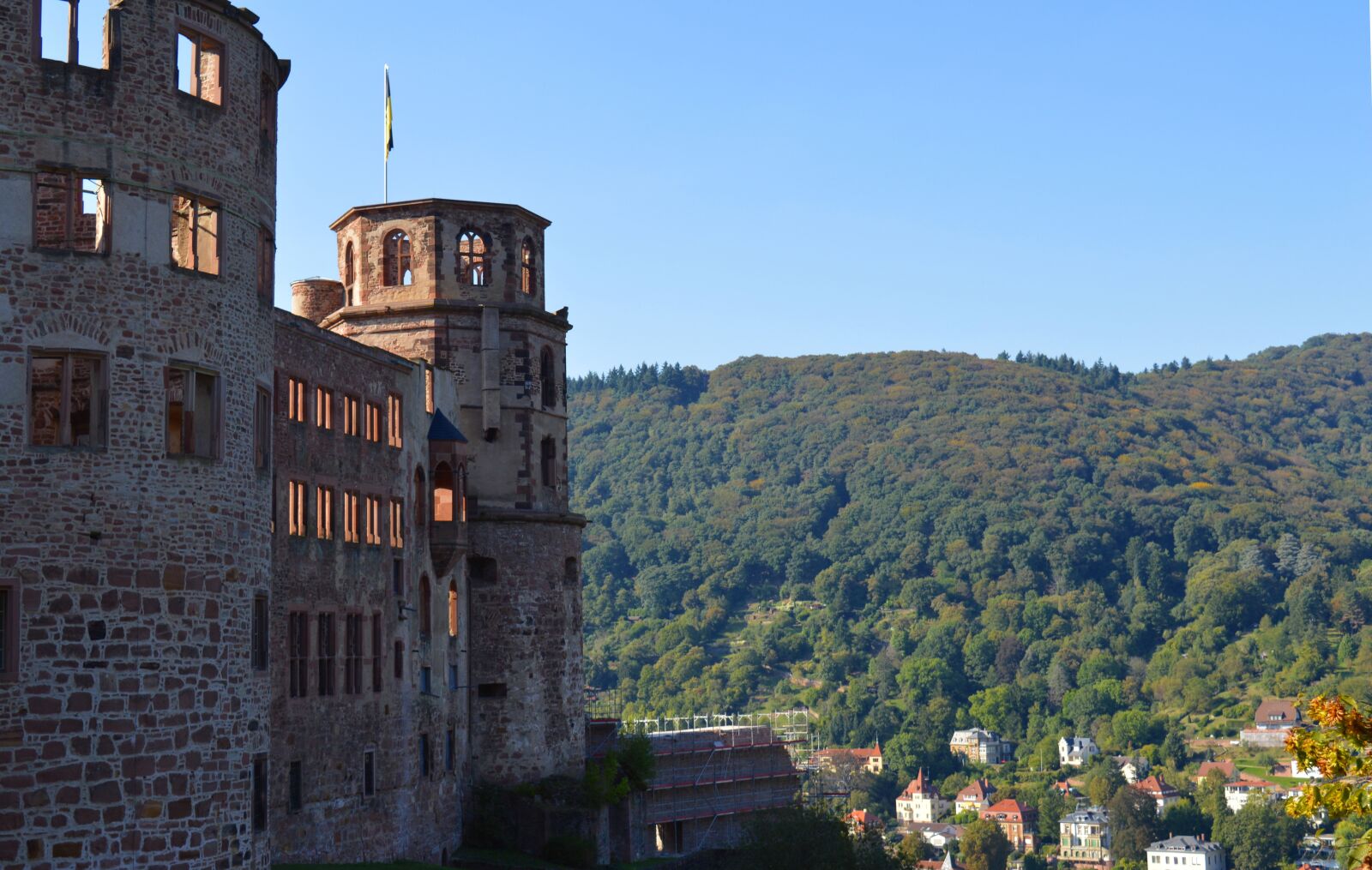 Nikon D3200 sample photo. Heidelberg, castle, heidelberger schloss photography