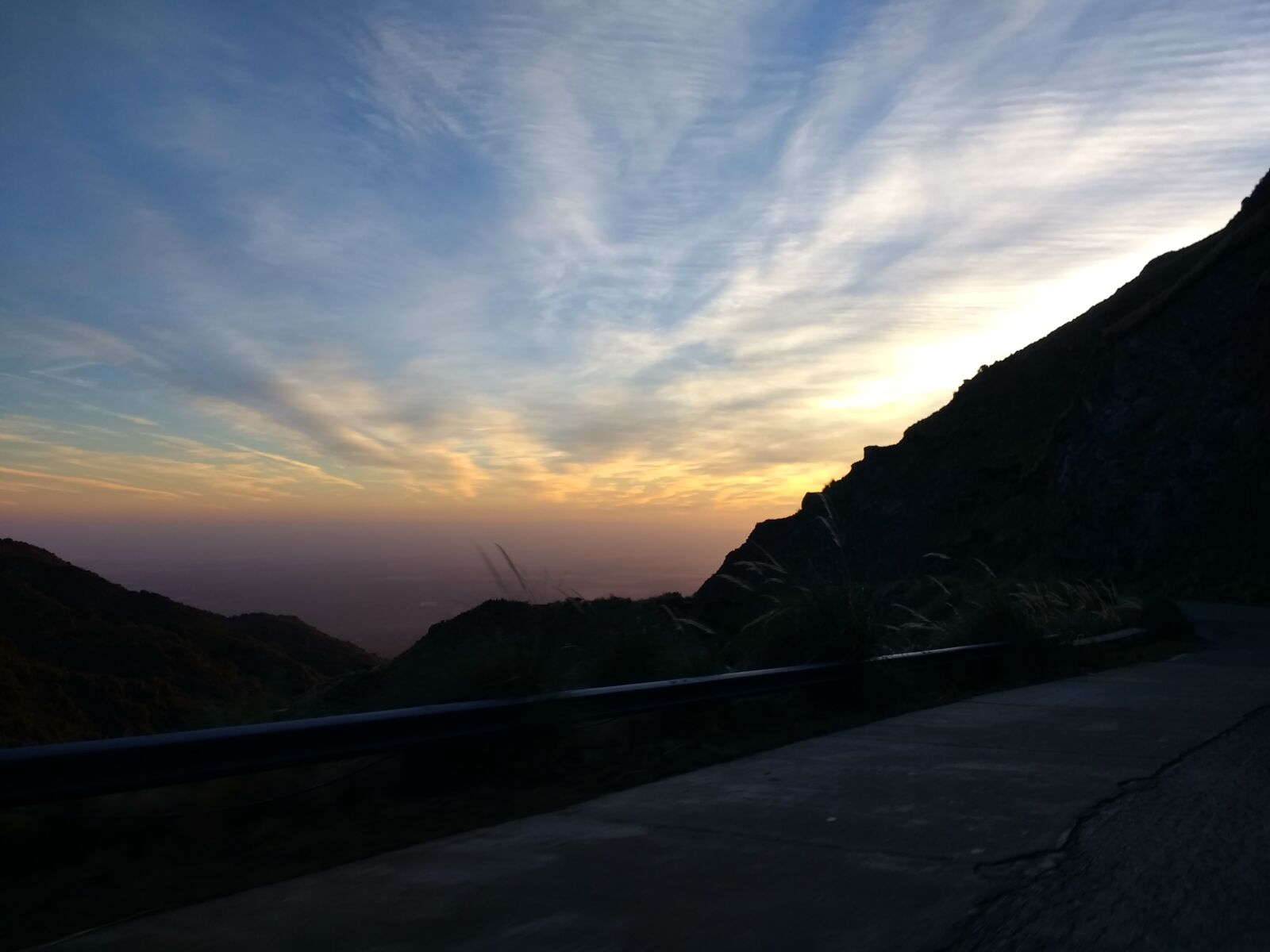 Motorola Moto G (4) sample photo. Path, sunset, dawn photography