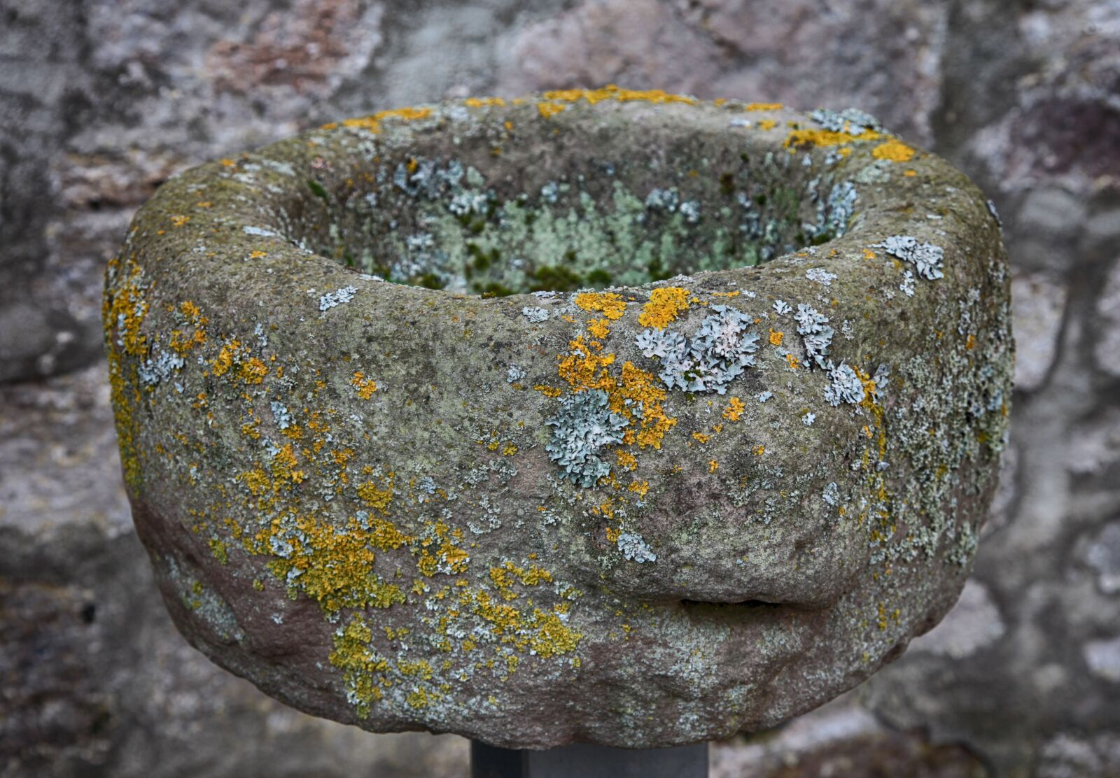 Canon EOS 5D Mark II sample photo. Trough, stone trough, stone photography