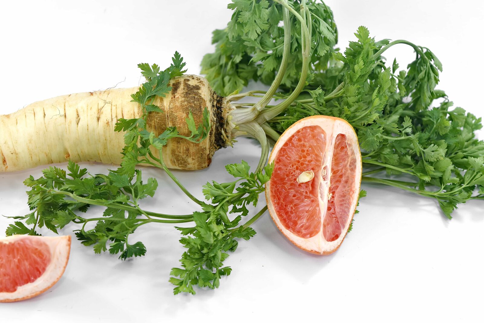 Nikon D5500 sample photo. Aroma, citrus, grapefruit, parsley photography
