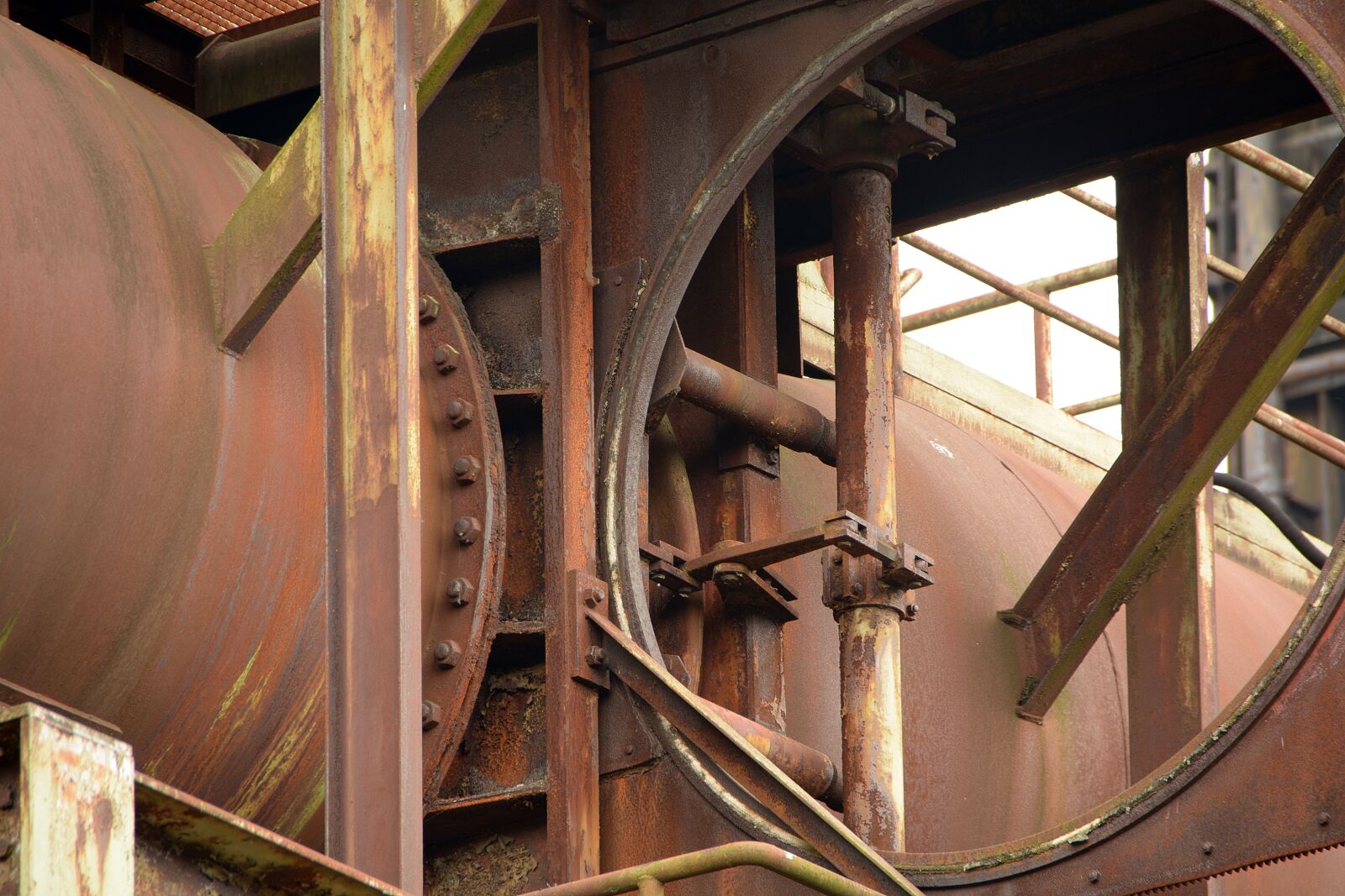 Nikon D5200 sample photo. Industry, lost place, factory photography