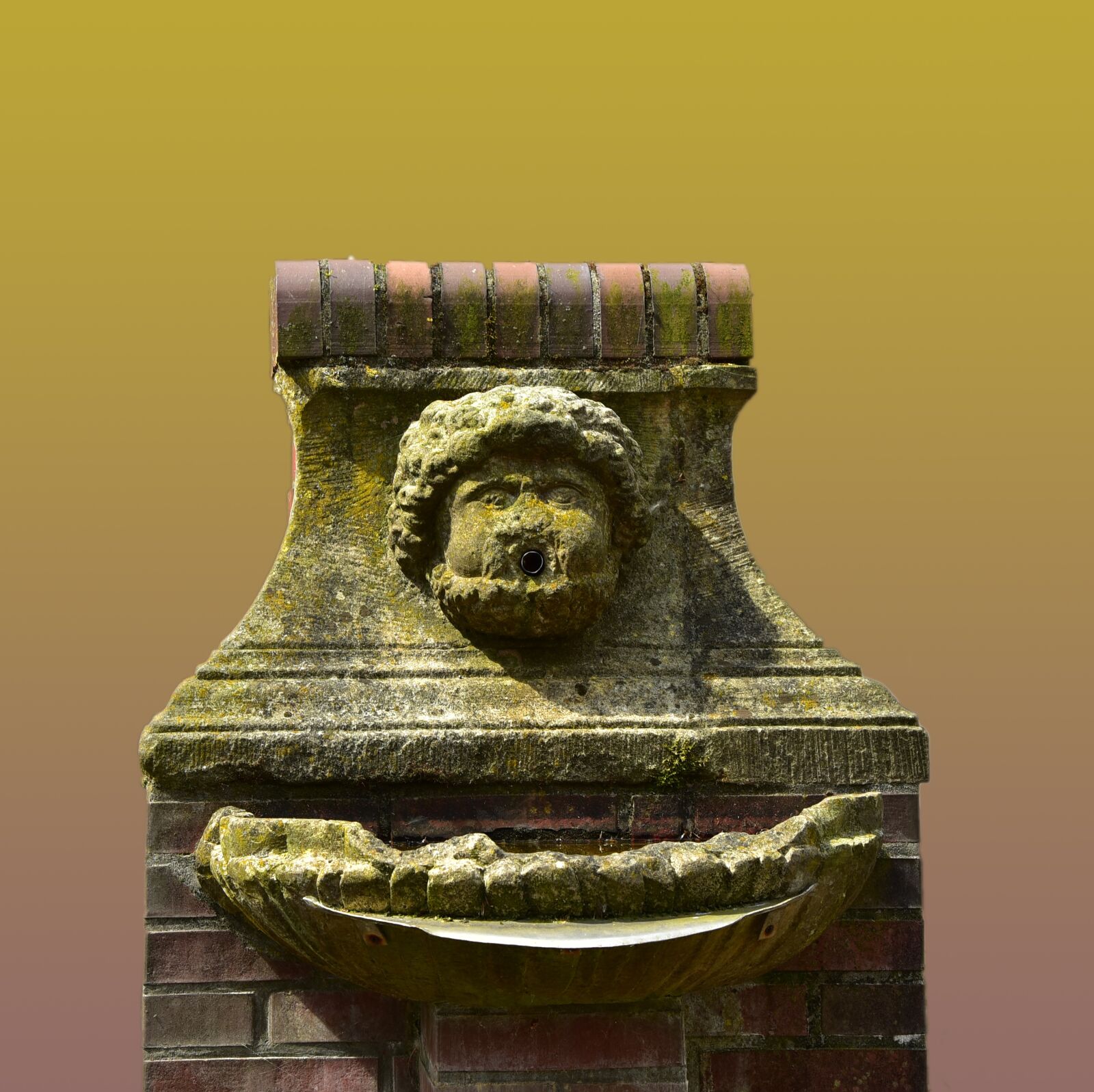 Nikon D750 sample photo. Stature, stoneware, gartendeko photography