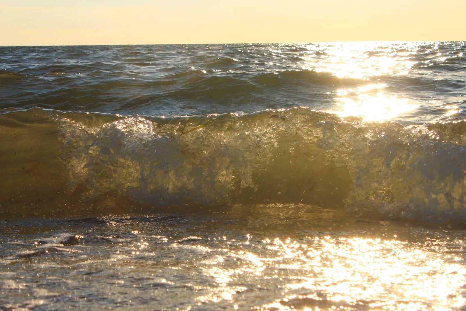 Canon EOS 1100D (EOS Rebel T3 / EOS Kiss X50) sample photo. Baltic sea, sea, sunset photography
