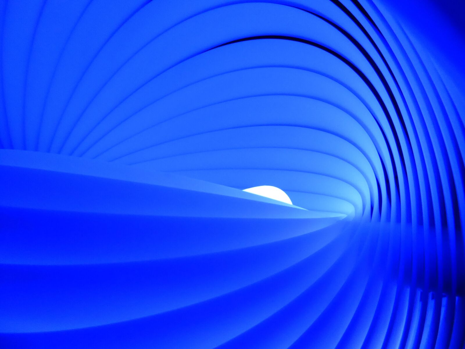 Panasonic Lumix DMC-ZS50 (Lumix DMC-TZ70) sample photo. Blue, light, tunnel photography