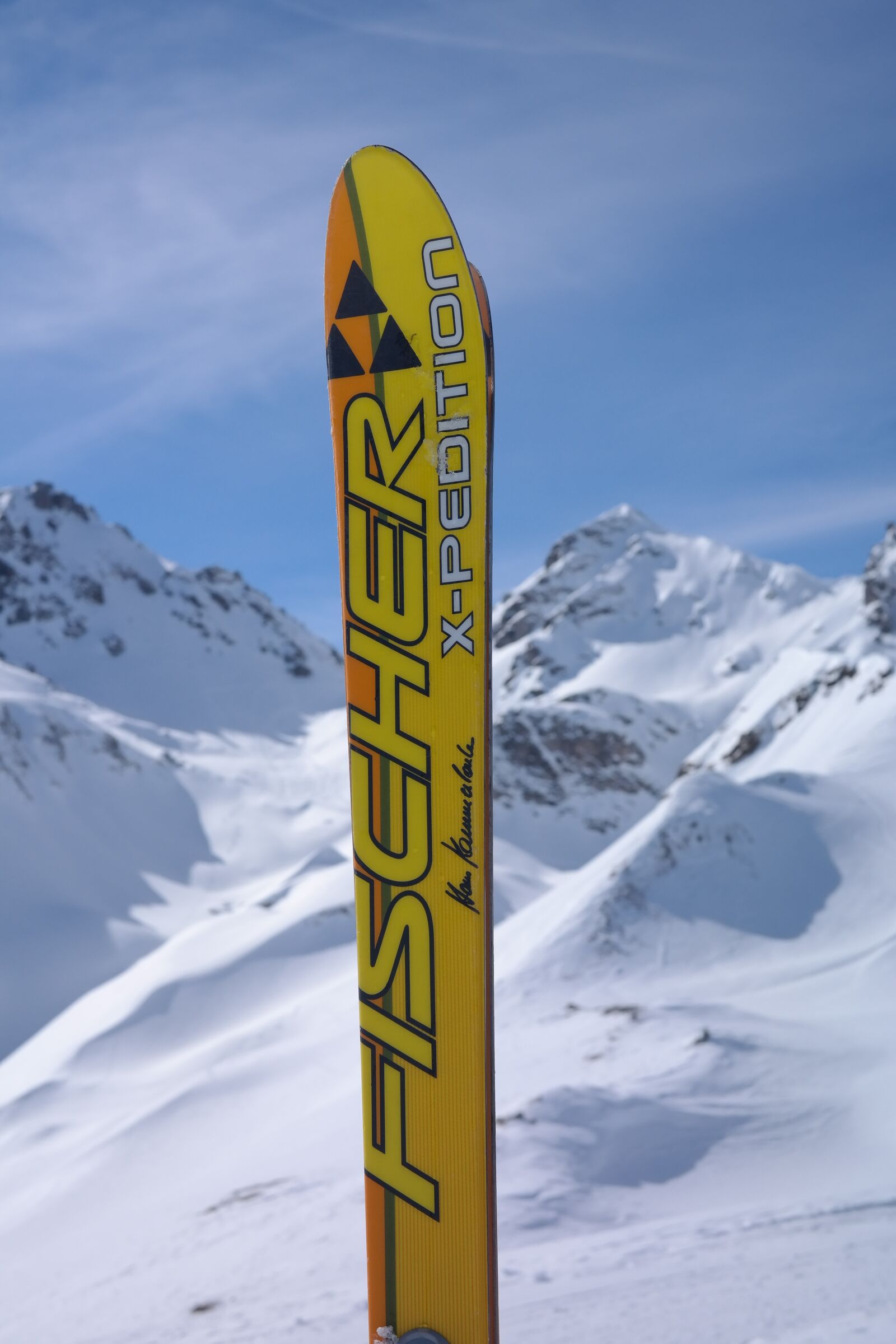 Samsung NX300 sample photo. Ski, skiing, surreptitious advertising photography