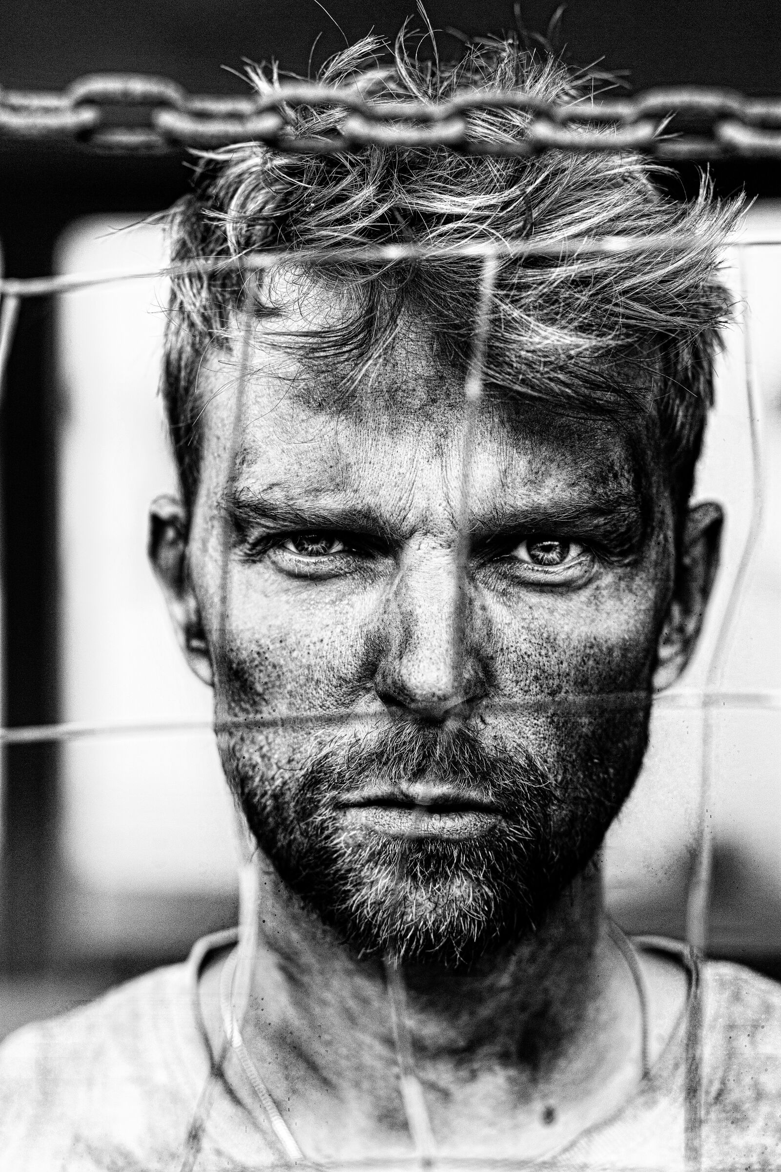Canon EF 85mm F1.8 USM sample photo. Man, refugee, escape photography