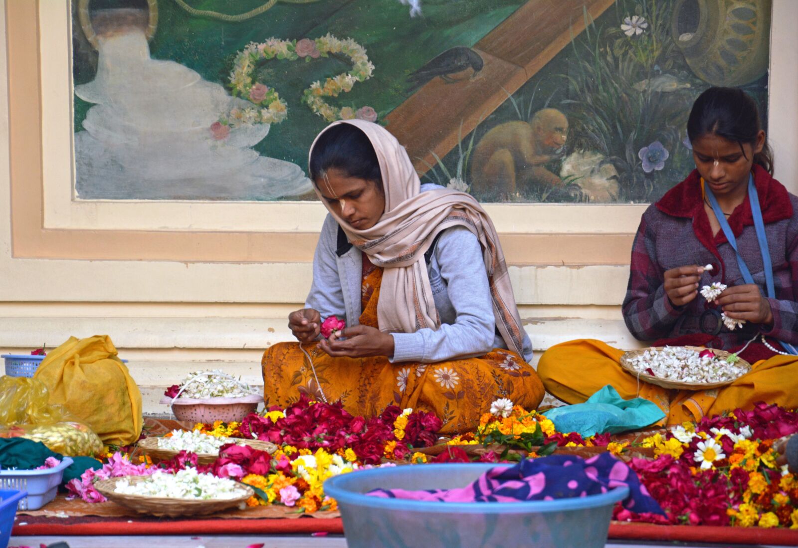 Nikon D5200 sample photo. Asia, india, brindavan photography