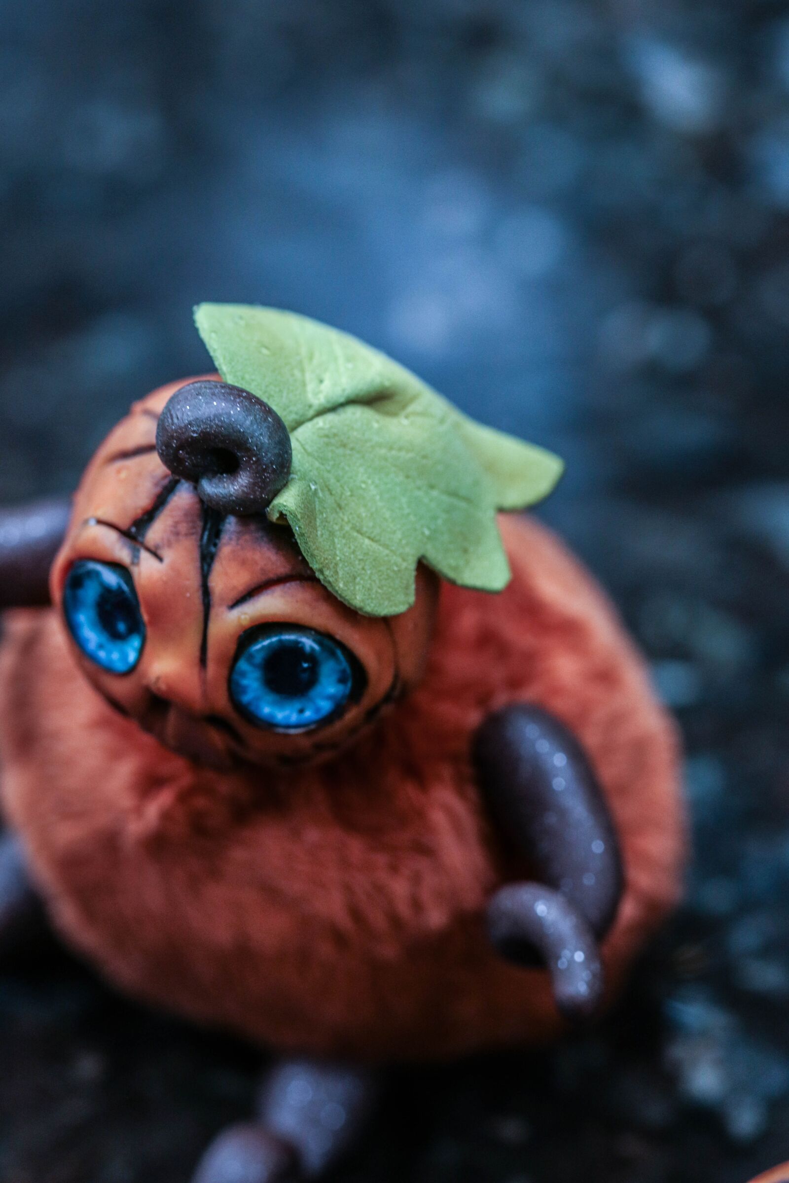 Canon EOS 7D Mark II sample photo. Toy, figure, pumpkin photography