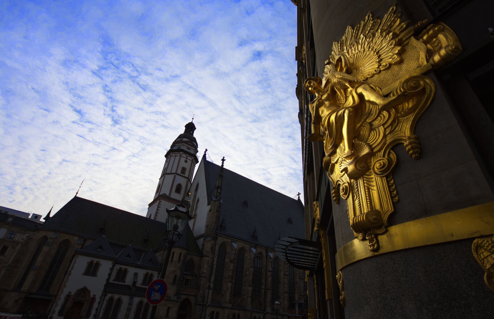Nikon D7200 sample photo. Leipzig, gold, church photography