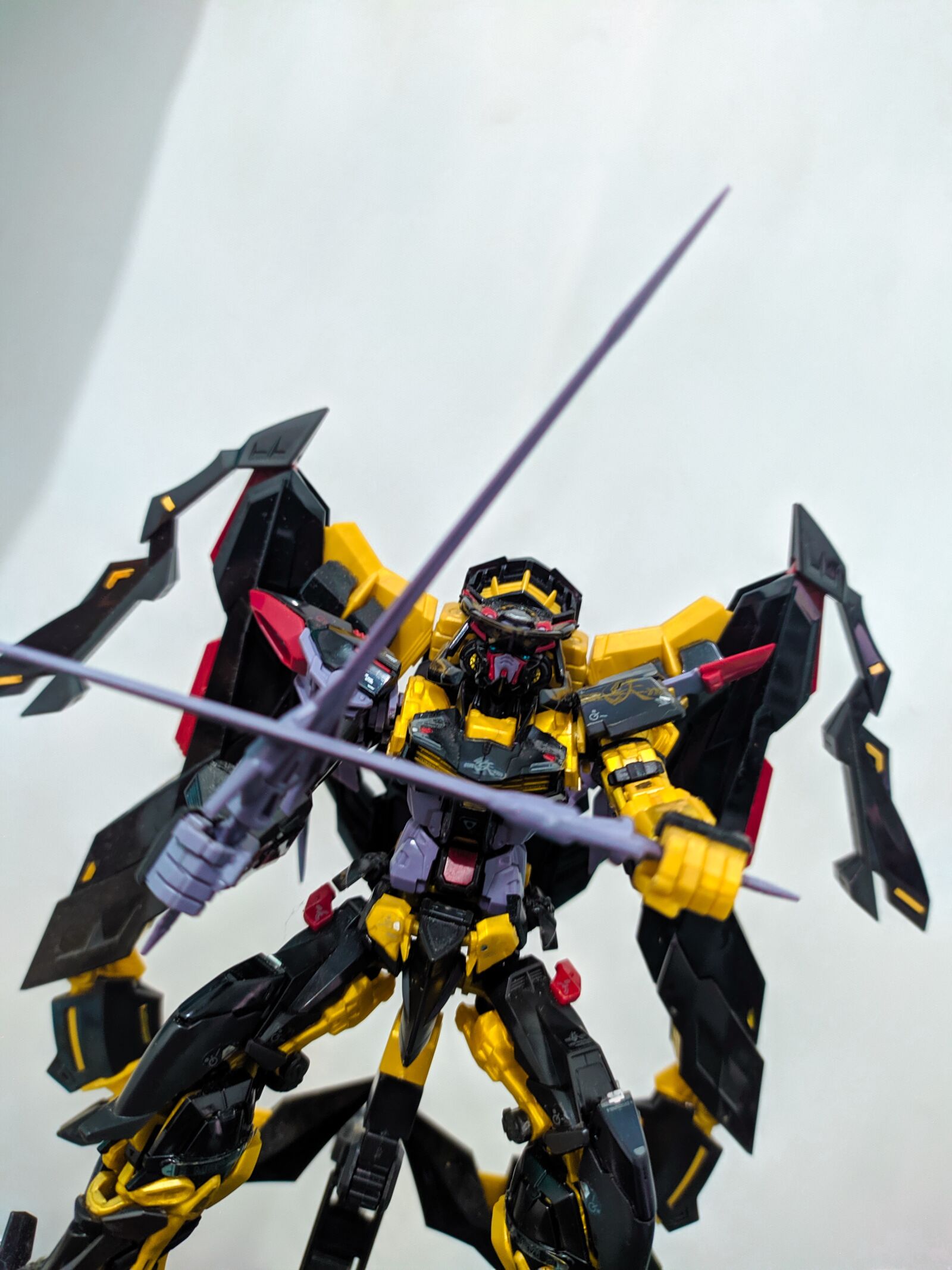 Xiaomi Redmi Note 7 sample photo. Gundam, toys, robot photography