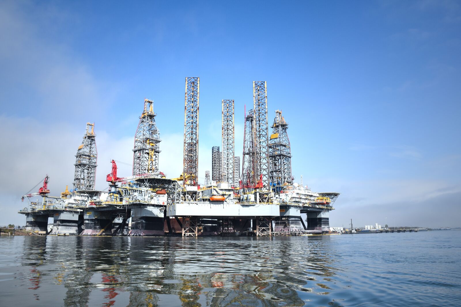 Nikon D5500 sample photo. Industrial, refinery, tower photography