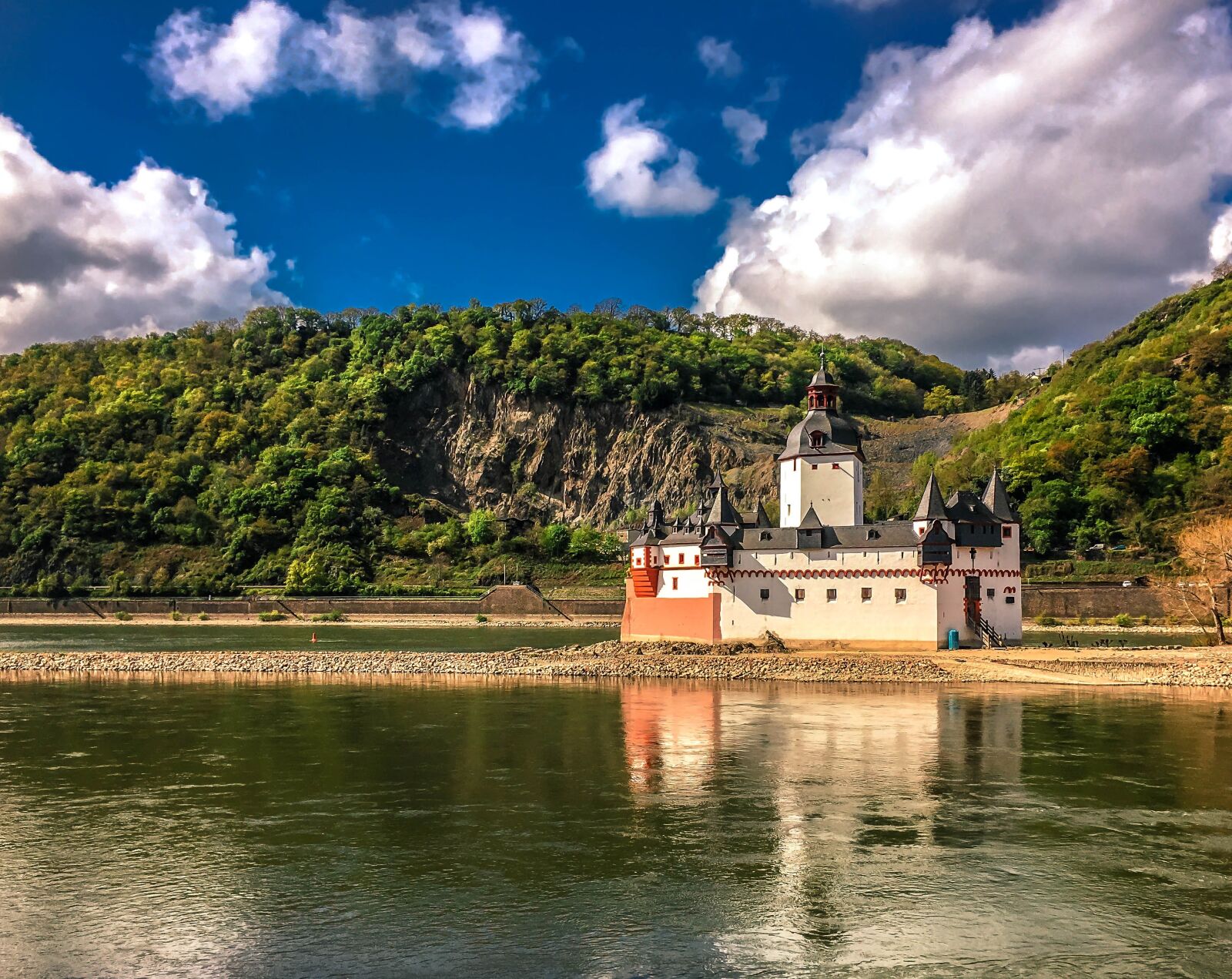 Apple iPhone 6s sample photo. Castle pfalzgrafenstein, castle, river photography