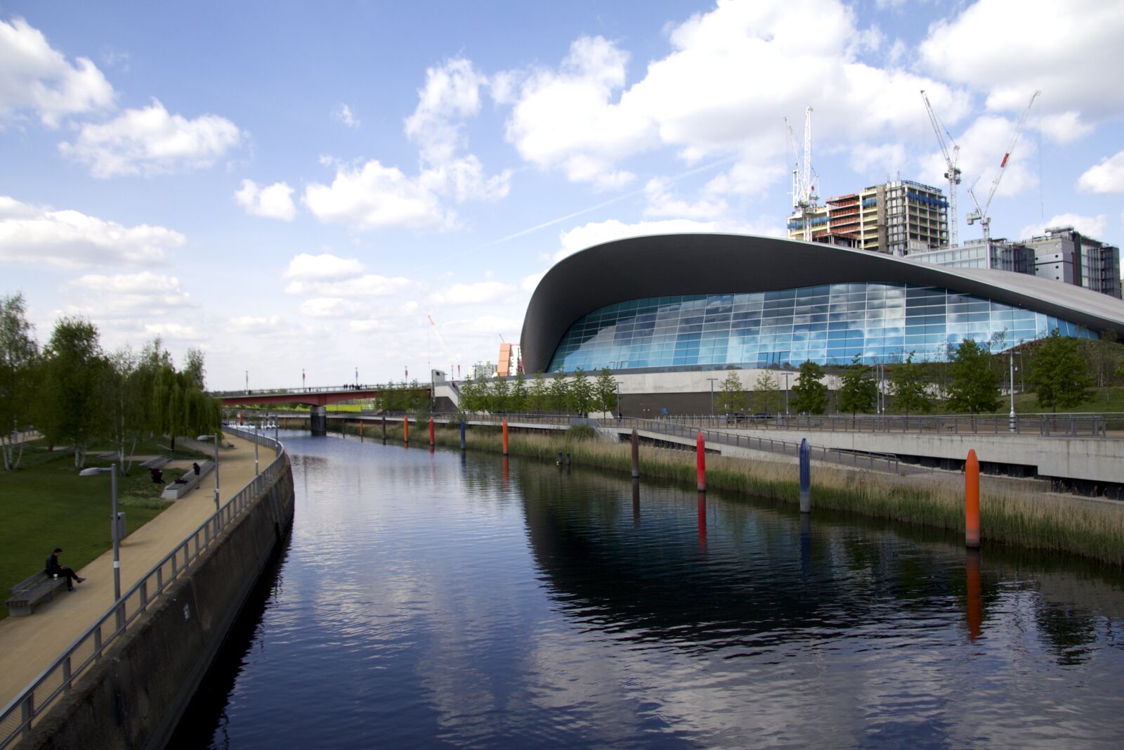 Sigma 17-50mm F2.8 EX DC OS HSM sample photo. Blue, water, building, london photography