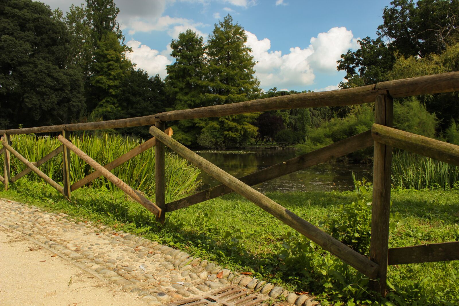 Canon EOS 600D (Rebel EOS T3i / EOS Kiss X5) sample photo. Garden, lake, nature photography