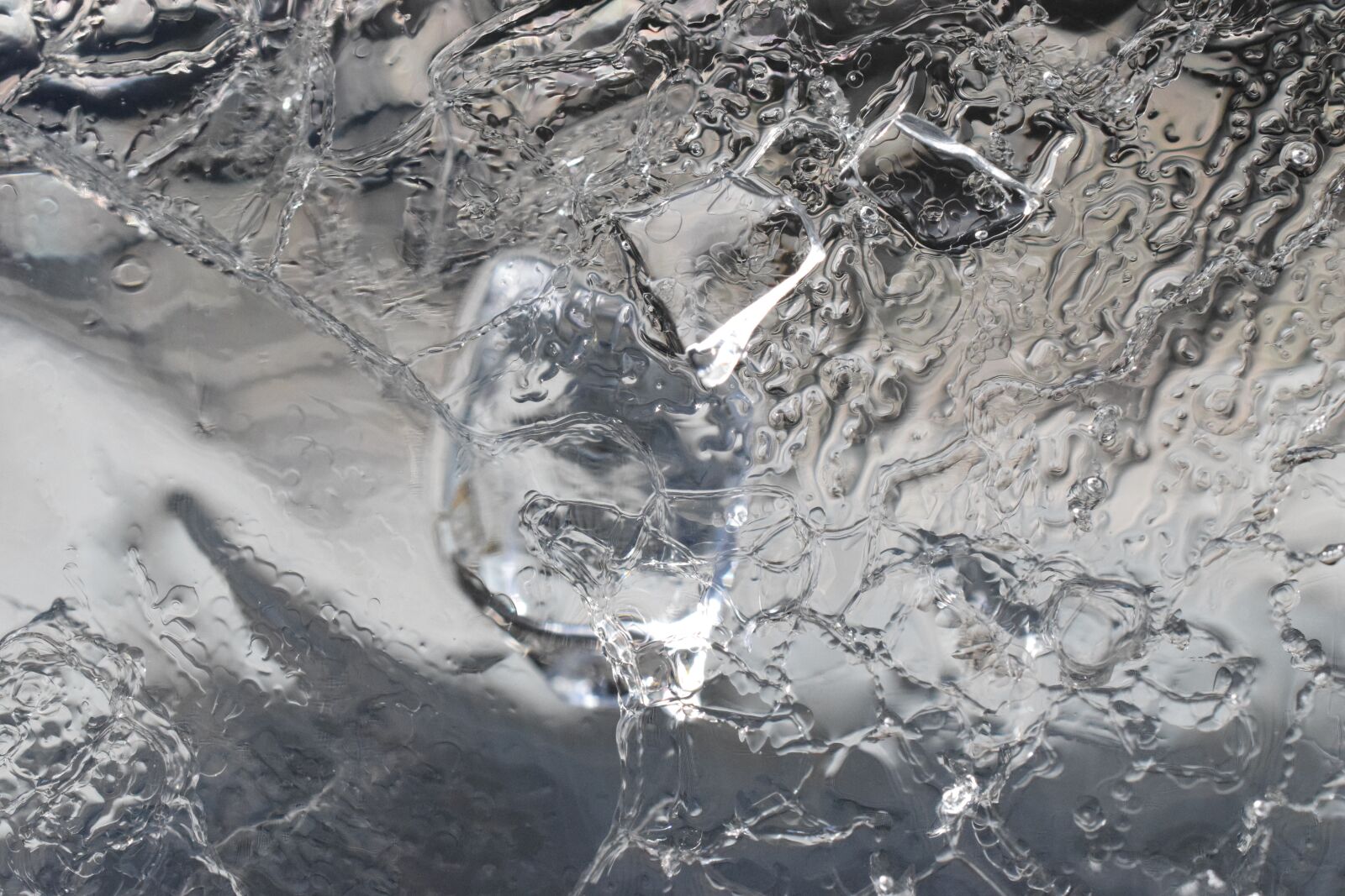 Nikon D5300 sample photo. Ice, green, bubble photography