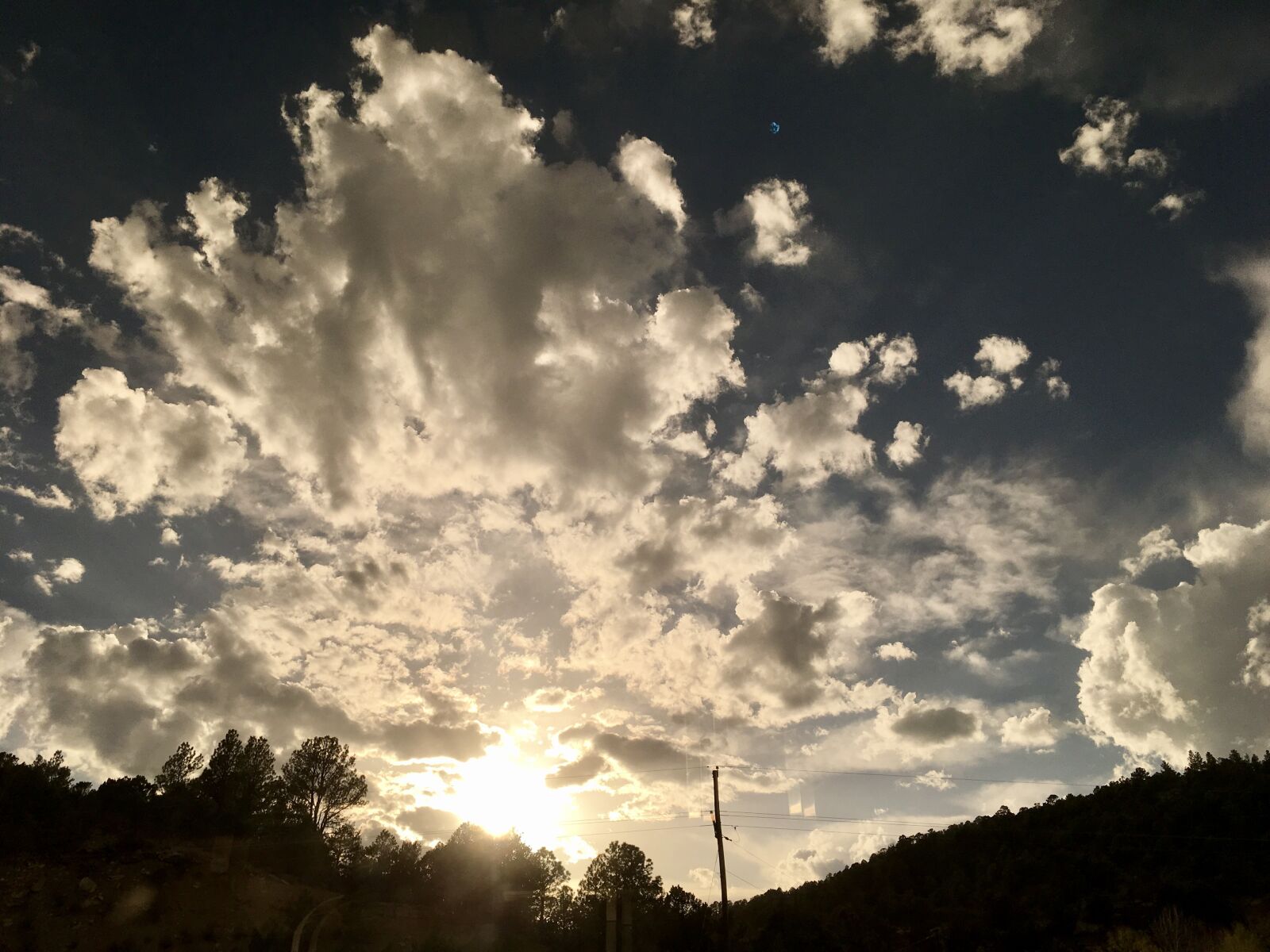 iPad Pro back camera 4.15mm f/2.2 sample photo. Sunset, sky, nature photography