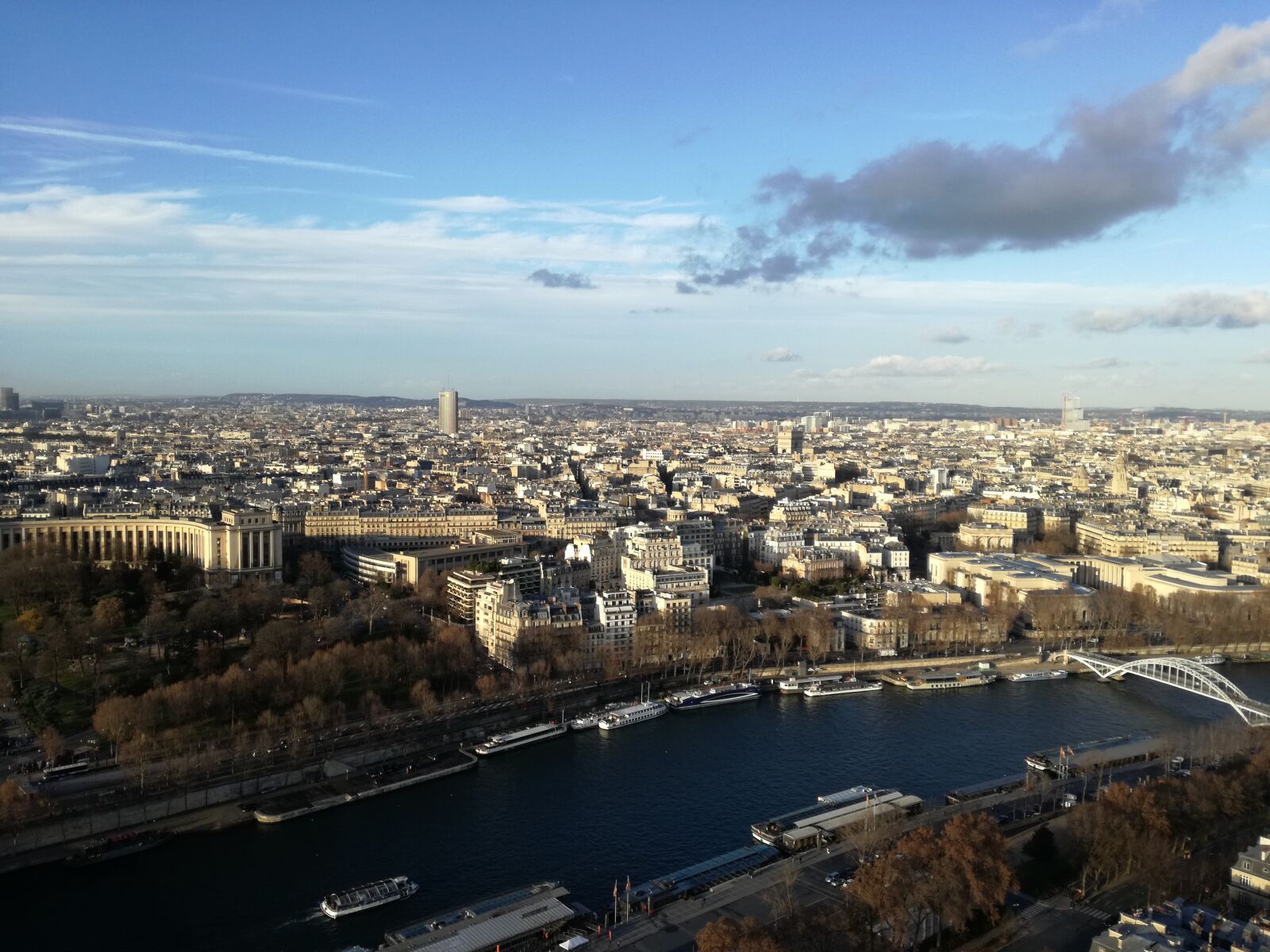 HUAWEI P9 LITE sample photo. Paris, seine, bridge photography