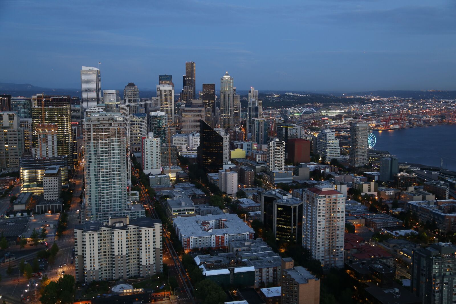 Canon EOS 6D + Canon EF 24-105mm F4L IS USM sample photo. Seattle, skyline, washington photography