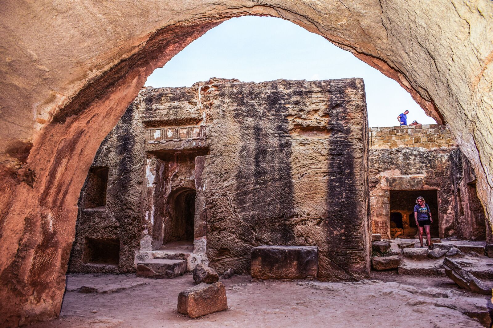 Nikon D3300 sample photo. Cyprus, paphos, tombs of photography