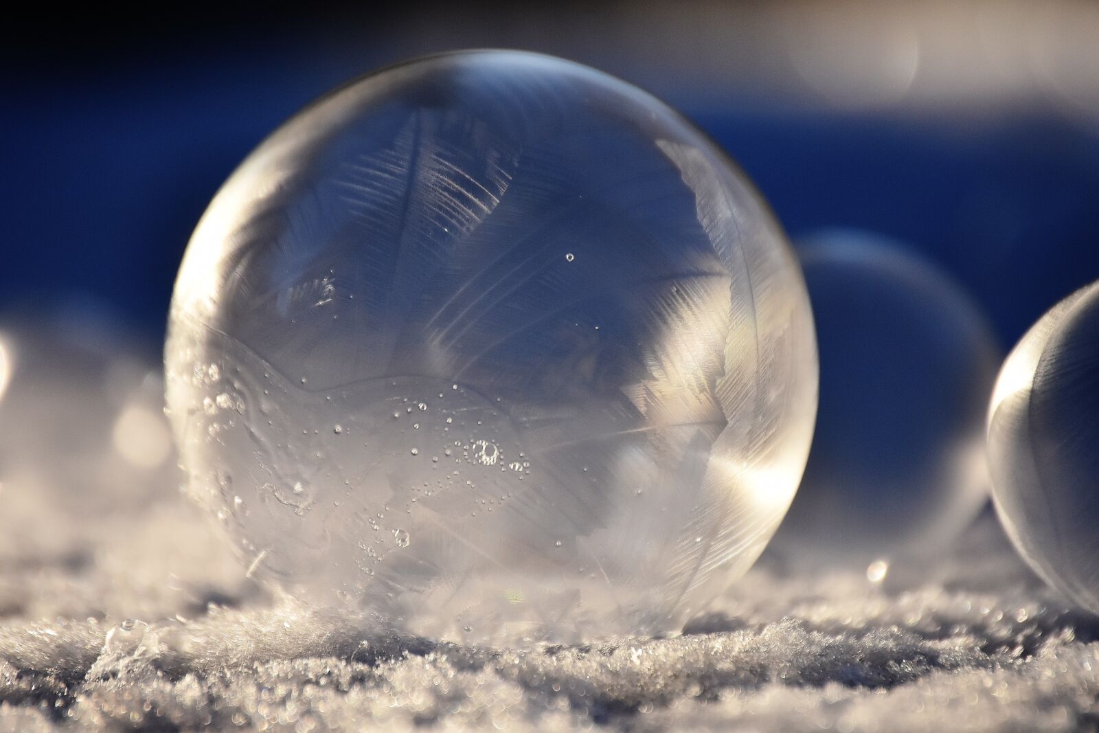 Nikon D7200 sample photo. Soap bubble, ball, frozen photography