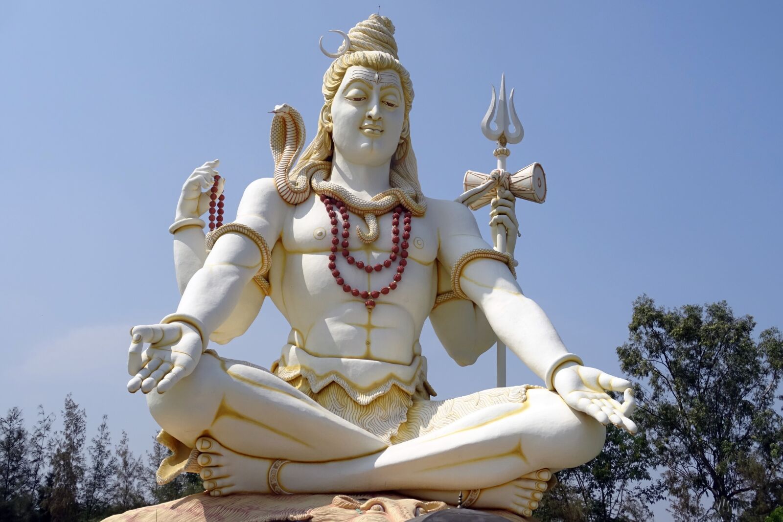 Sony DSC-HX60V sample photo. Lord shiva, statue, god photography