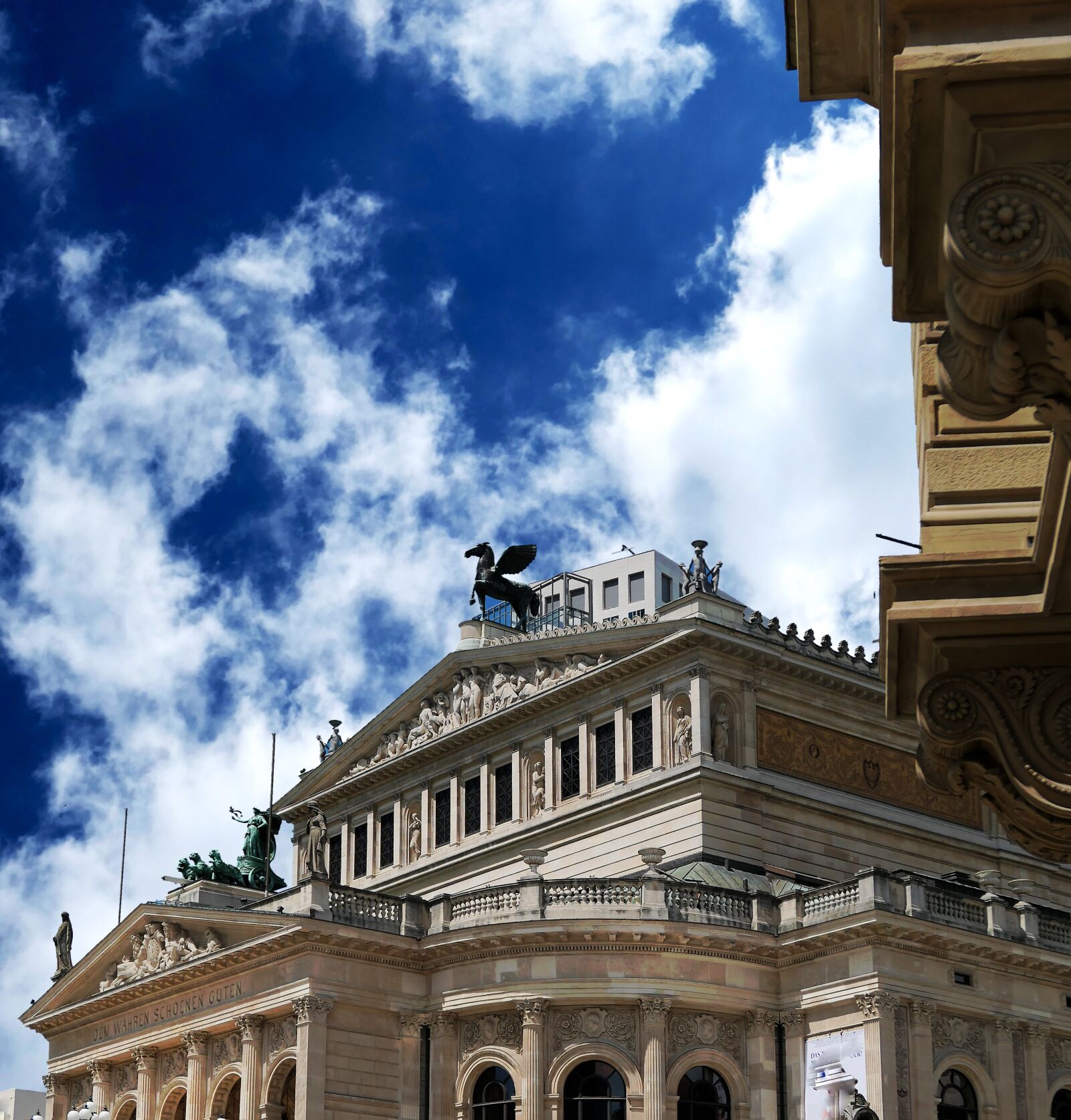Panasonic Lumix DMC-LX10 (Lumix DMC-LX15) sample photo. Frankfurt, old opera, building photography