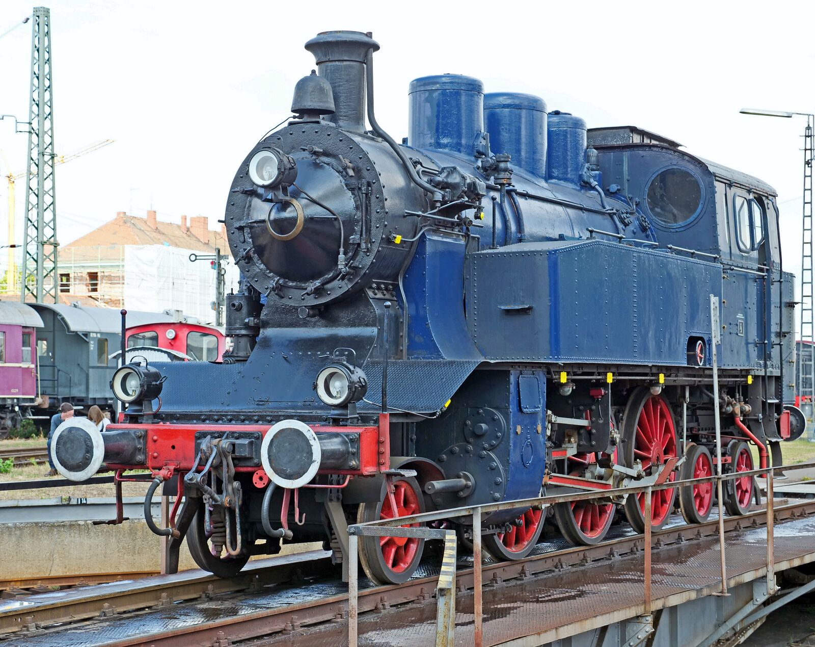 Panasonic Lumix DC-G9 sample photo. Steam locomotive, a museum photography