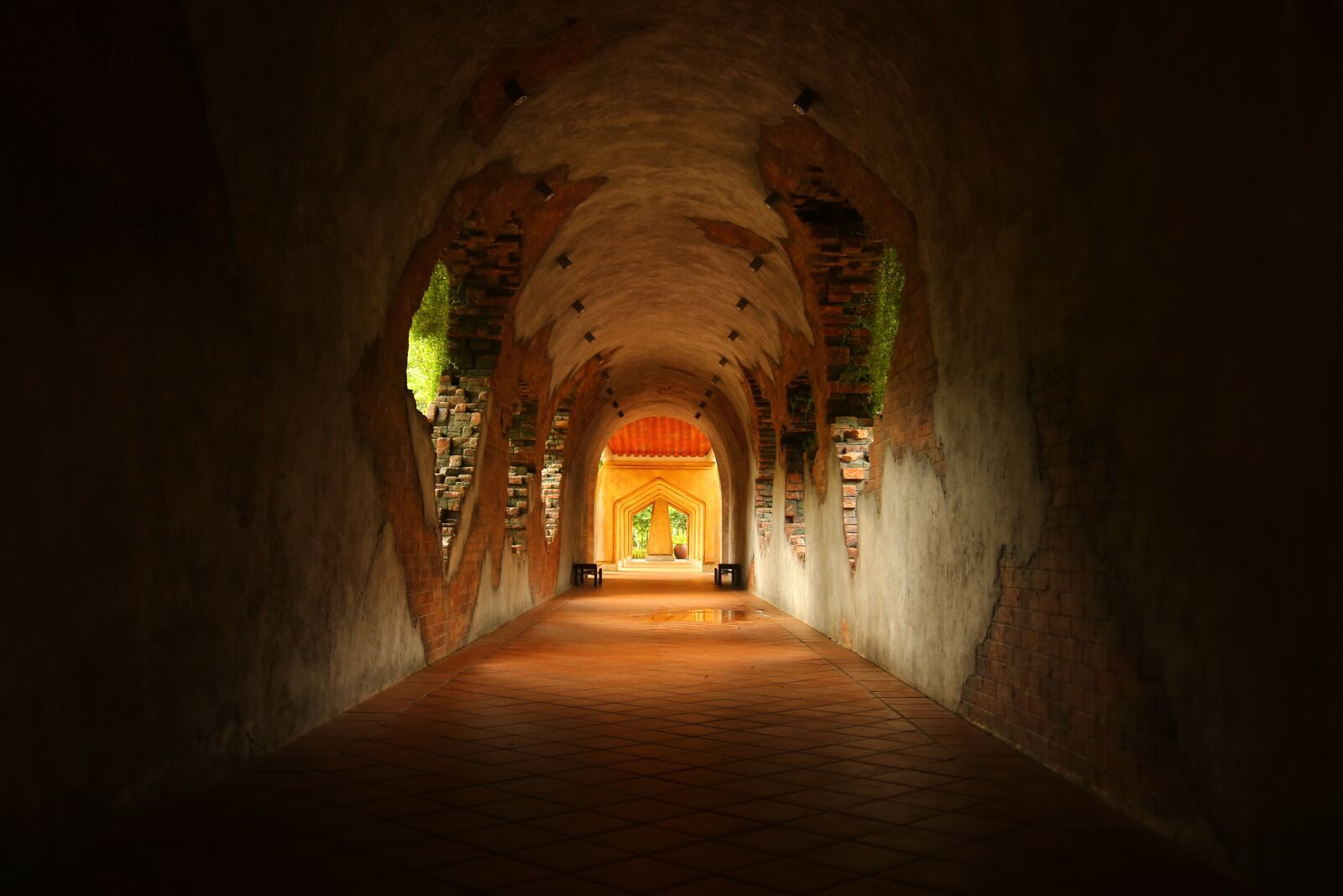 Canon EOS 6D sample photo. Architecture, internal, tunnel photography