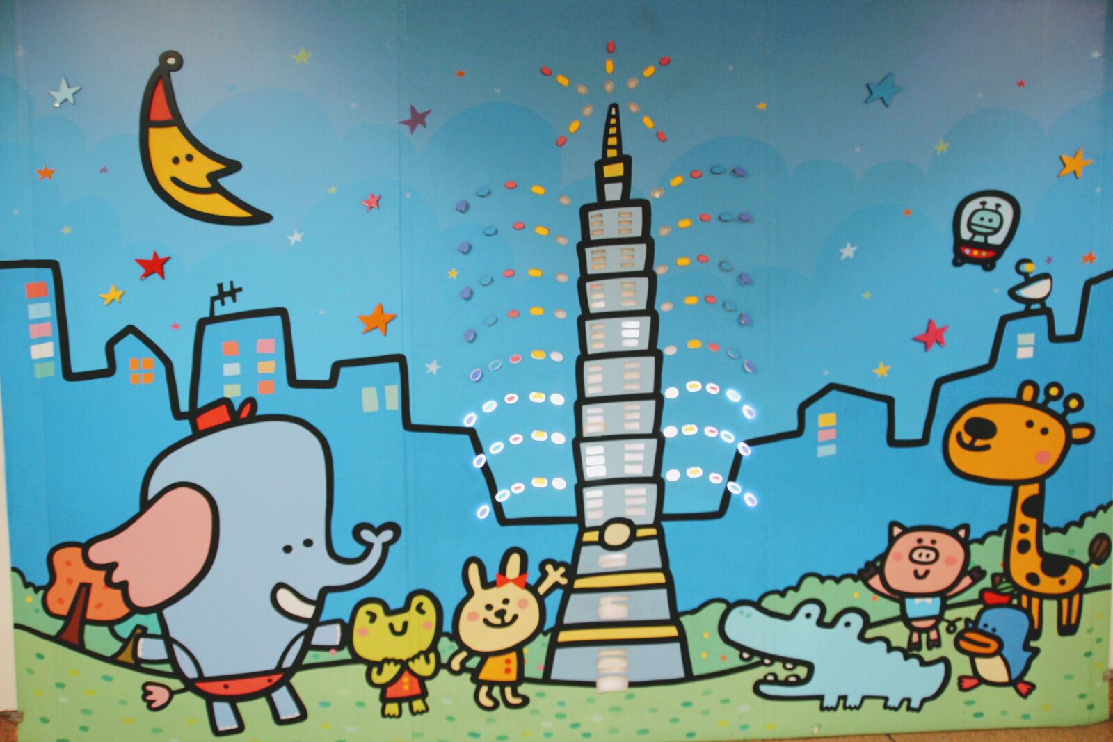 Canon EOS 600D (Rebel EOS T3i / EOS Kiss X5) sample photo. Mural, taiwan, taipei photography