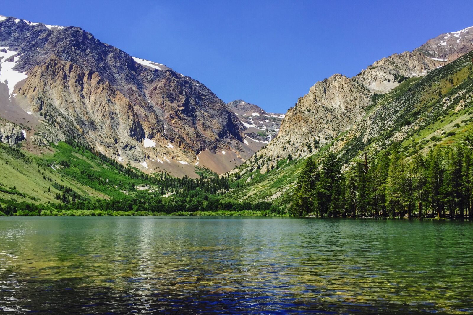 Apple iPhone 6 Plus sample photo. Lake, mountains, nature photography