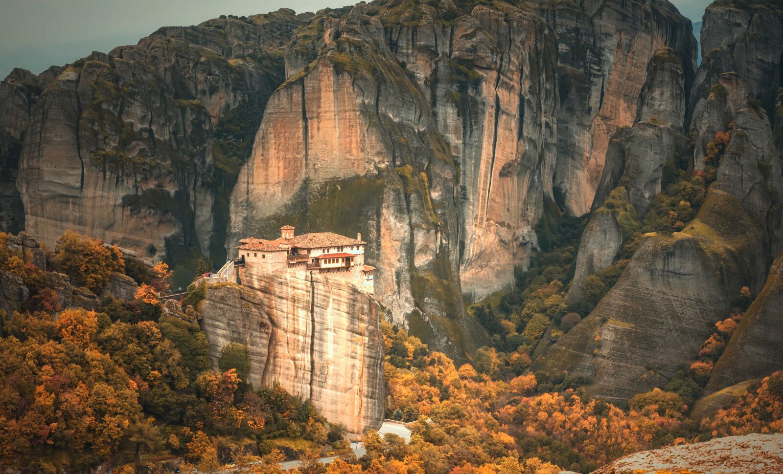 Tamron SP 24-70mm F2.8 Di VC USD sample photo. Meteora, greece, rocks photography