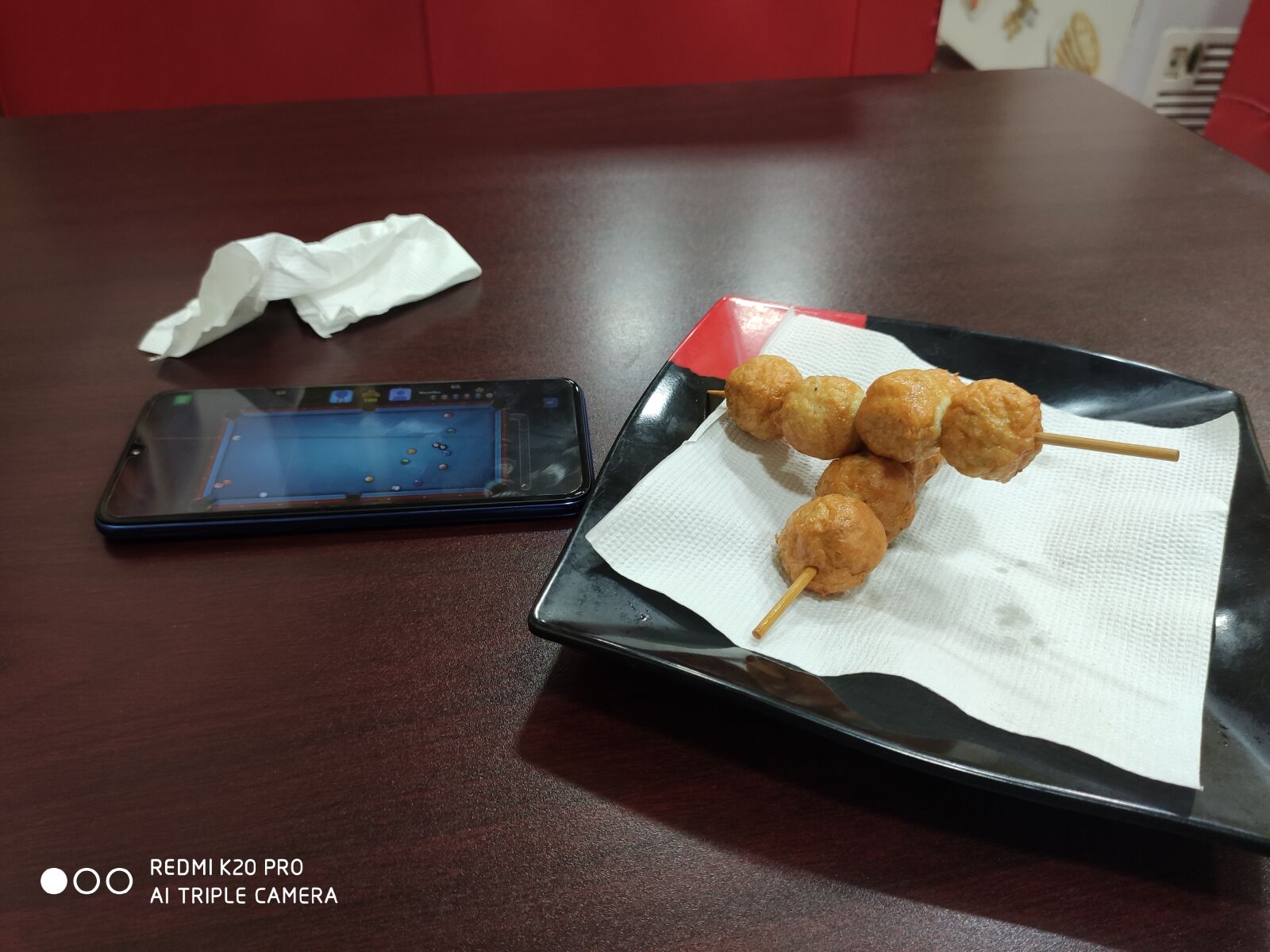 Xiaomi Redmi K20 Pro sample photo. Food, 8ballpool, bd photography