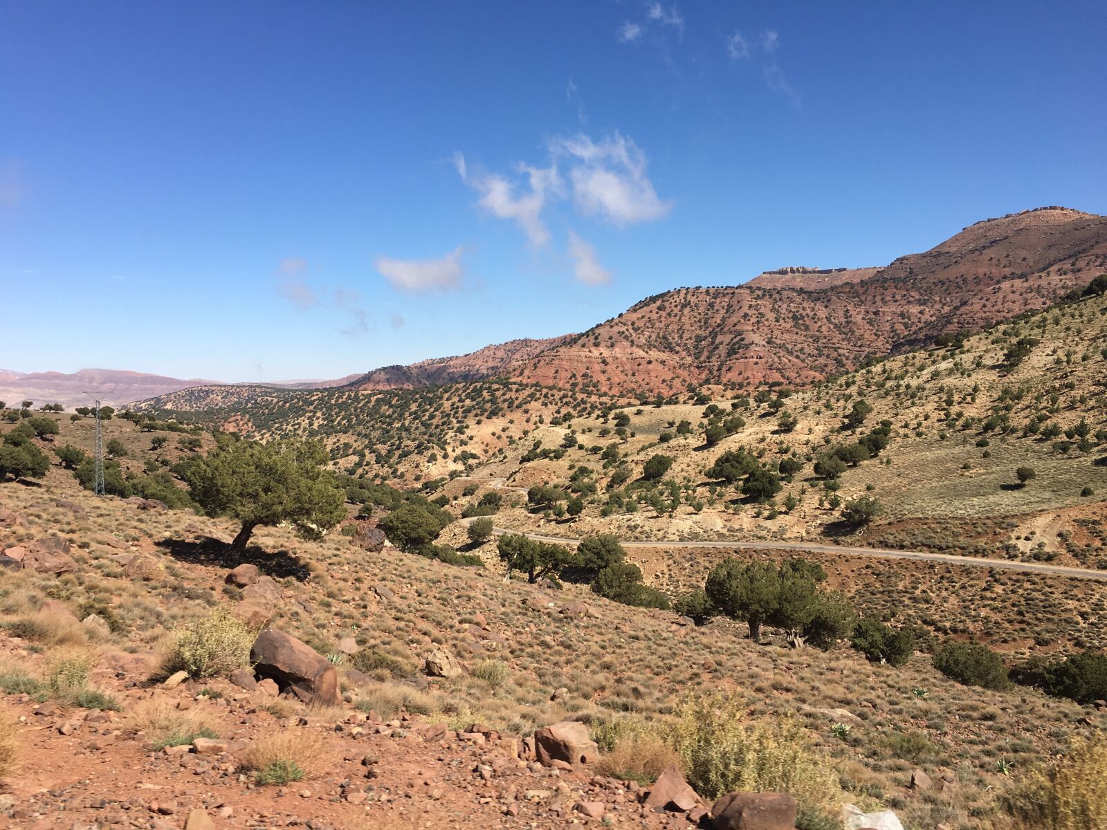 Apple iPhone 6s sample photo. Morocco, landscape, sky photography