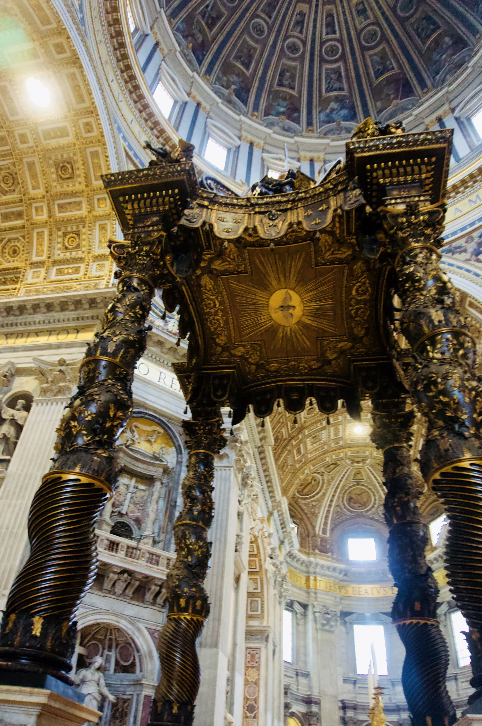 Sony a6000 sample photo. Baldachin, st, peter's photography
