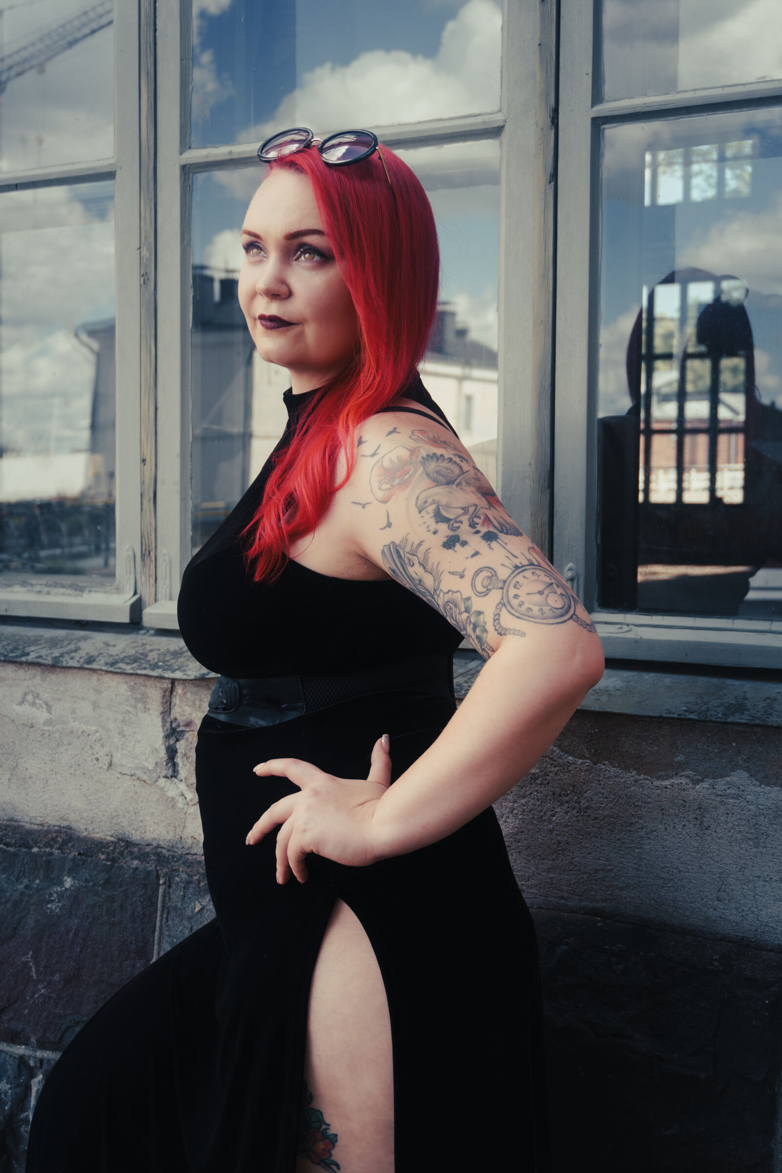 Sony ZV-E10 II sample photo. Red head beauty photography