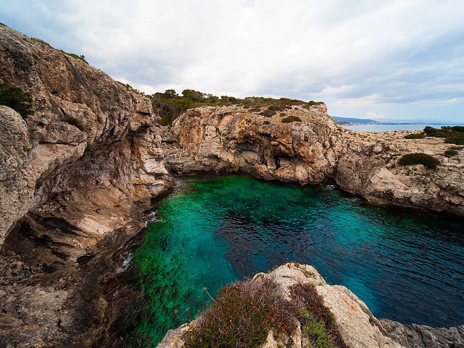 Canon EOS 5D Mark II sample photo. Mallorca, portals vels, coast photography