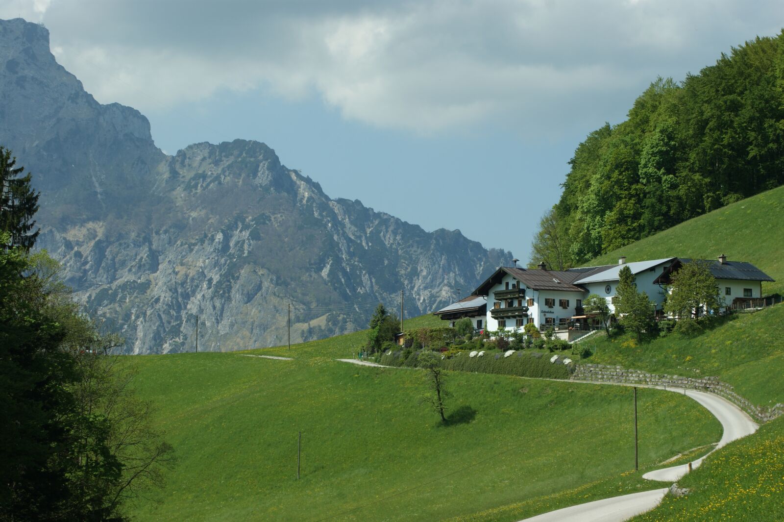 Sony Alpha DSLR-A290 sample photo. Berchtesgardener, land, schefau photography