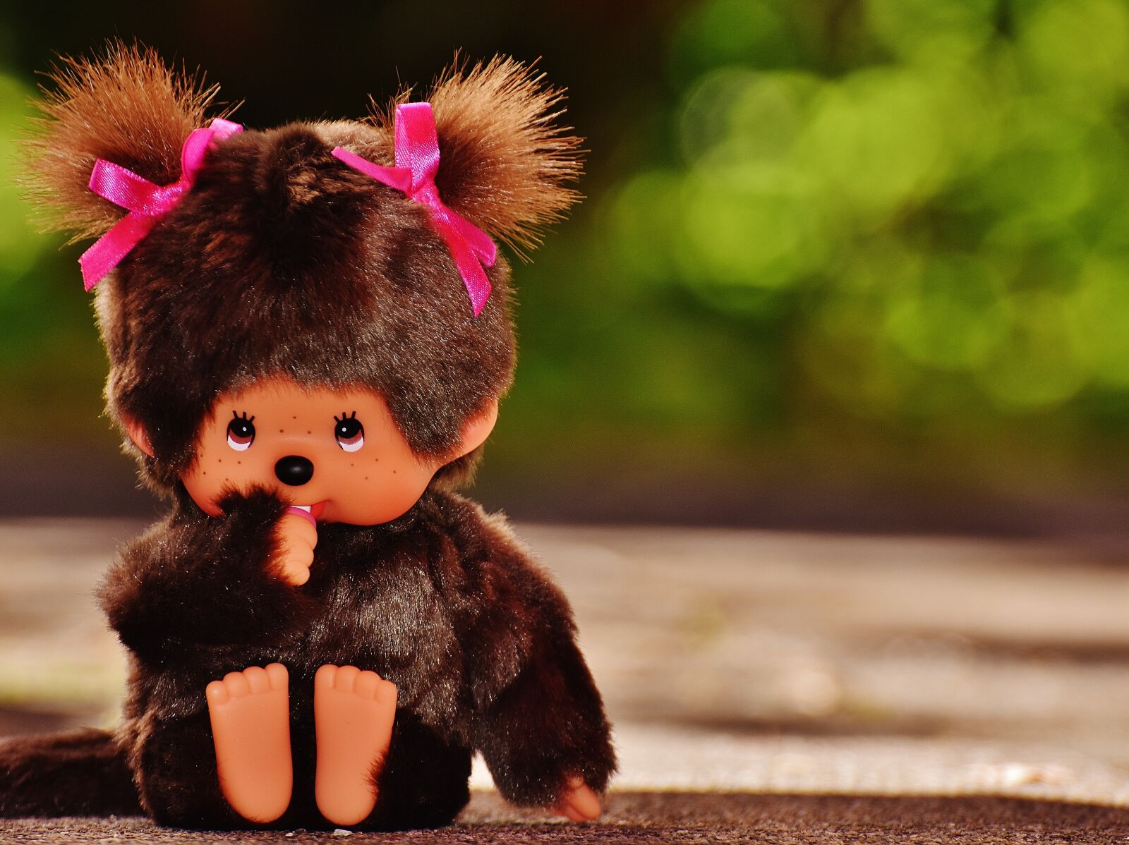 Nikon D7200 sample photo. Monchhichi, soft toy, cult photography